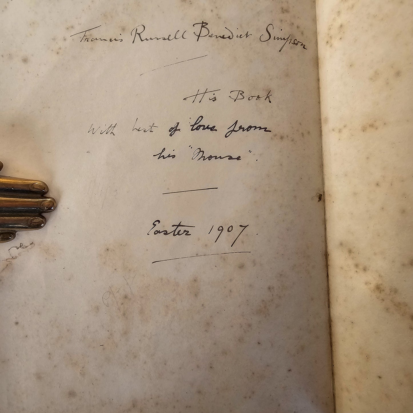 1902 The Poetical Works of Robert Browning / Smith, Elder & Co. London / Lovely Vellum Binding / Comprehensive / Gilt Edges / WITH SOME WEAR