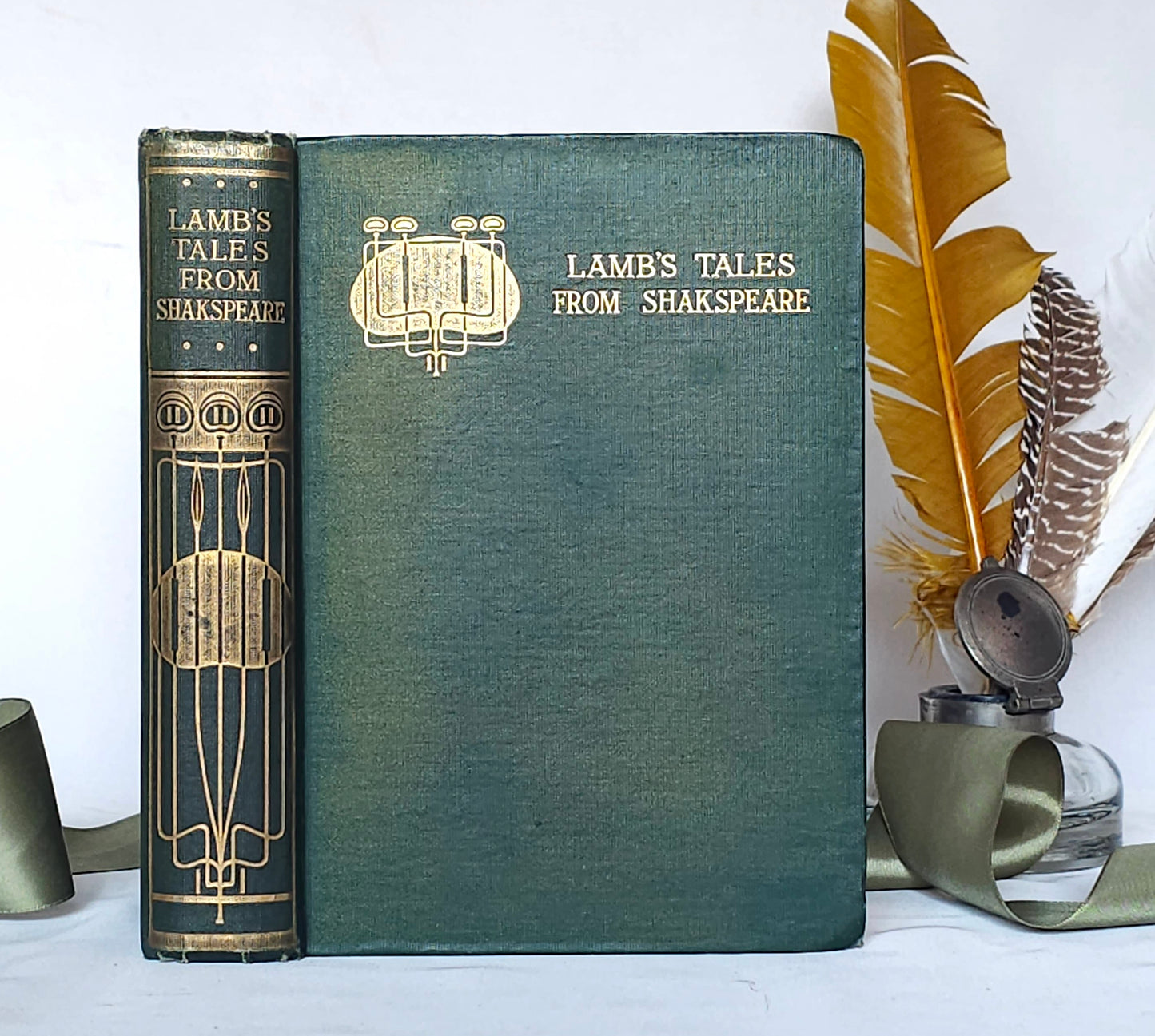 1920s Tales From Shakespeare by Charles Lamb / Blackie and Son, London / Four Black & White Plates / Macbeth, Othello, Romeo and Juliet etc.