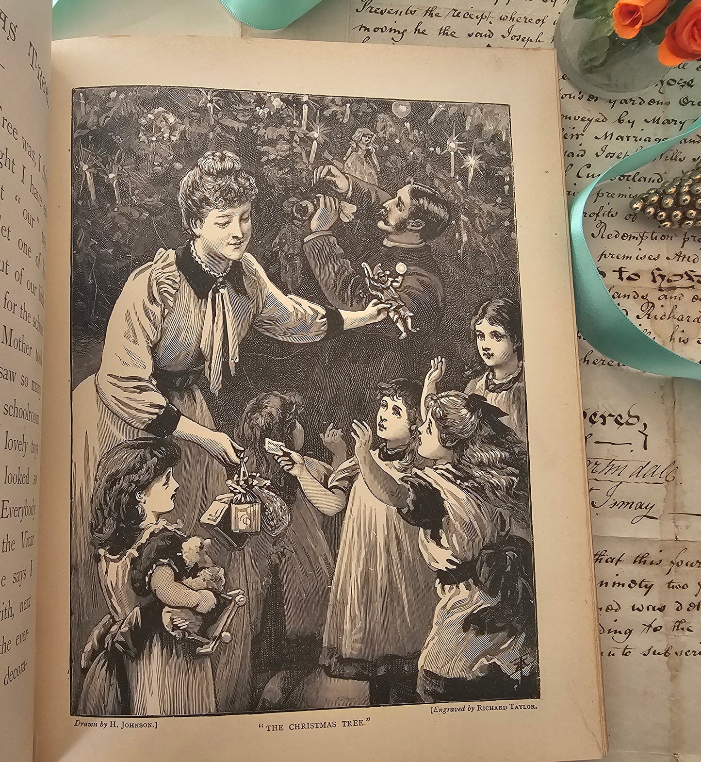 Little Chummies - Pictures & Rhymes For Happy Times / Beautiful Victorian Children's Book / Profusely Illustrated and in Very Good Condition