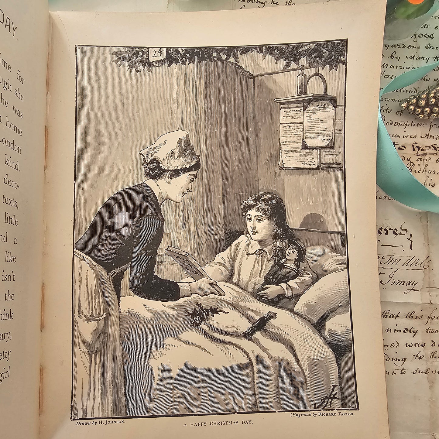 Little Chummies - Pictures & Rhymes For Happy Times / Beautiful Victorian Children's Book / Profusely Illustrated and in Very Good Condition