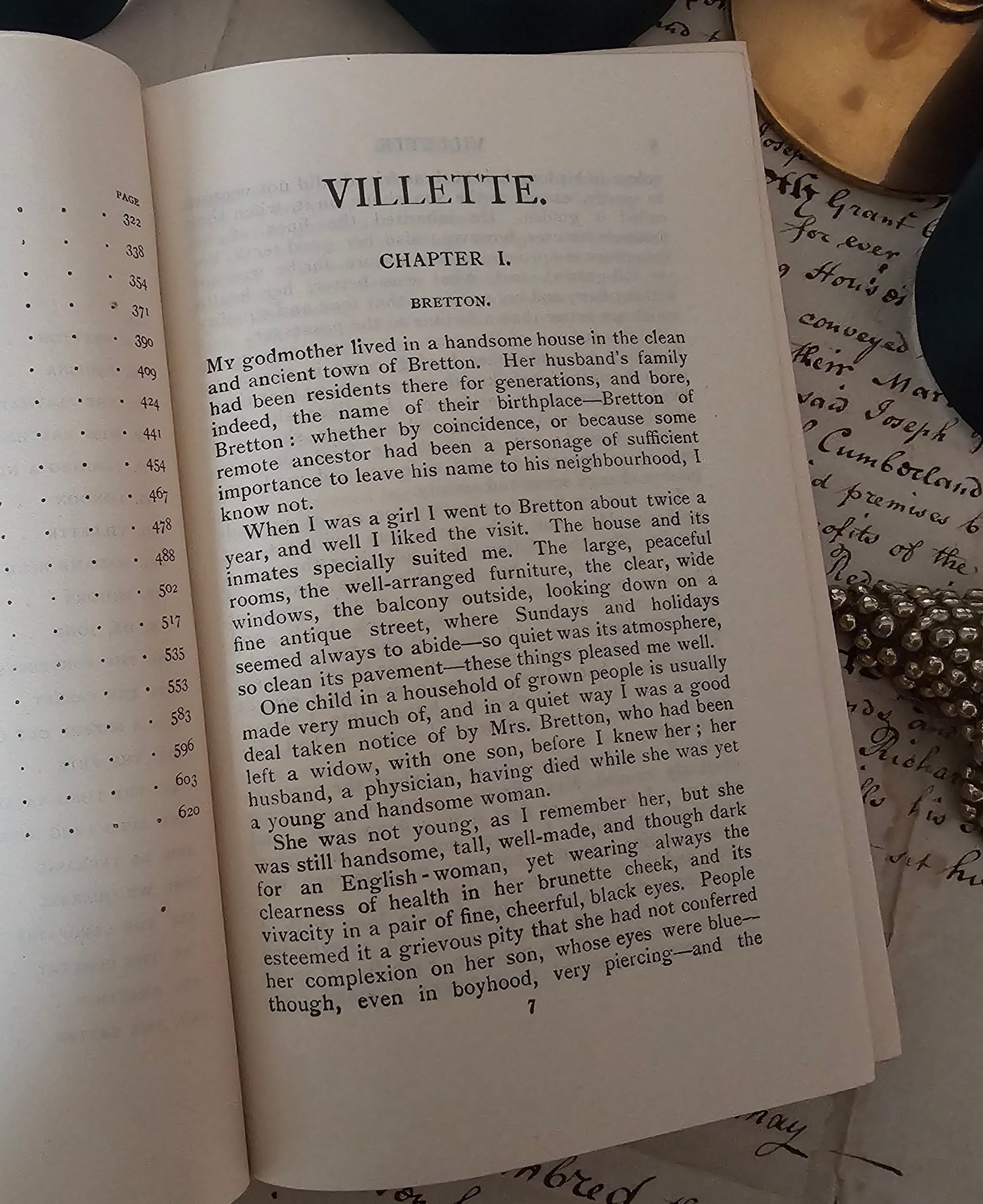 c1918 Jane Eyre by Charlotte Bronte / Scarce & Beautiful Leather Bound Edition / Collins Clear-Type / Illustrated / In Very Good Condition