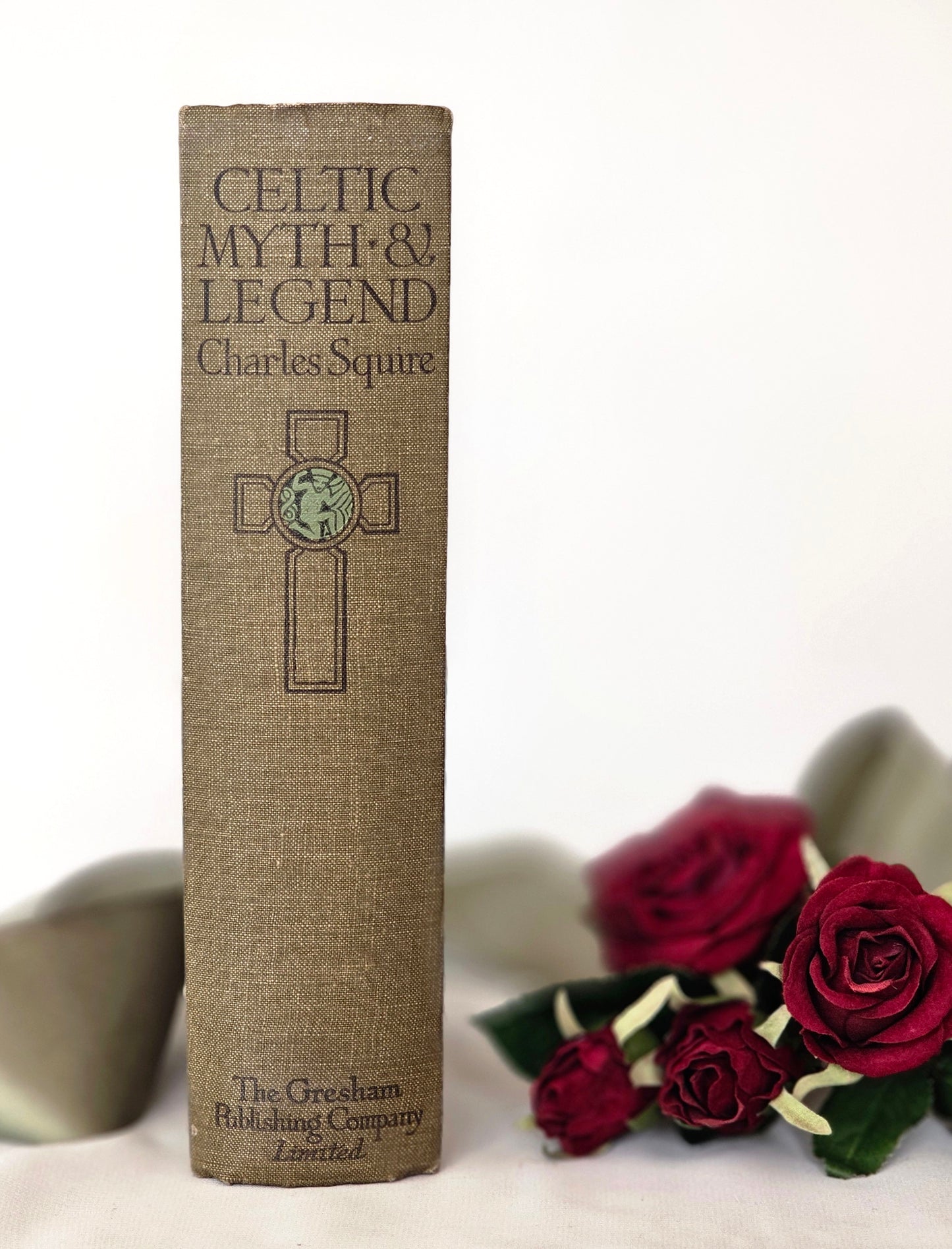 1913 Celtic Myth and Legend Poetry and Romance by Charles Squire / Gresham, London / Colour & Black and White Illustrations / Good Condition