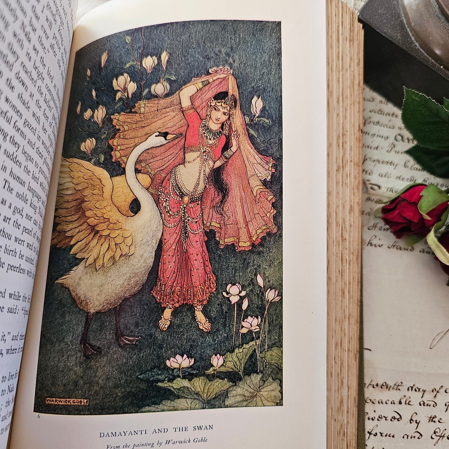 1913 Indian Myth and Legend by AR Hope-Moncrieff / The Gresham Publishing Company Ltd / Colour and BW Illustrations / In Very Good Condition