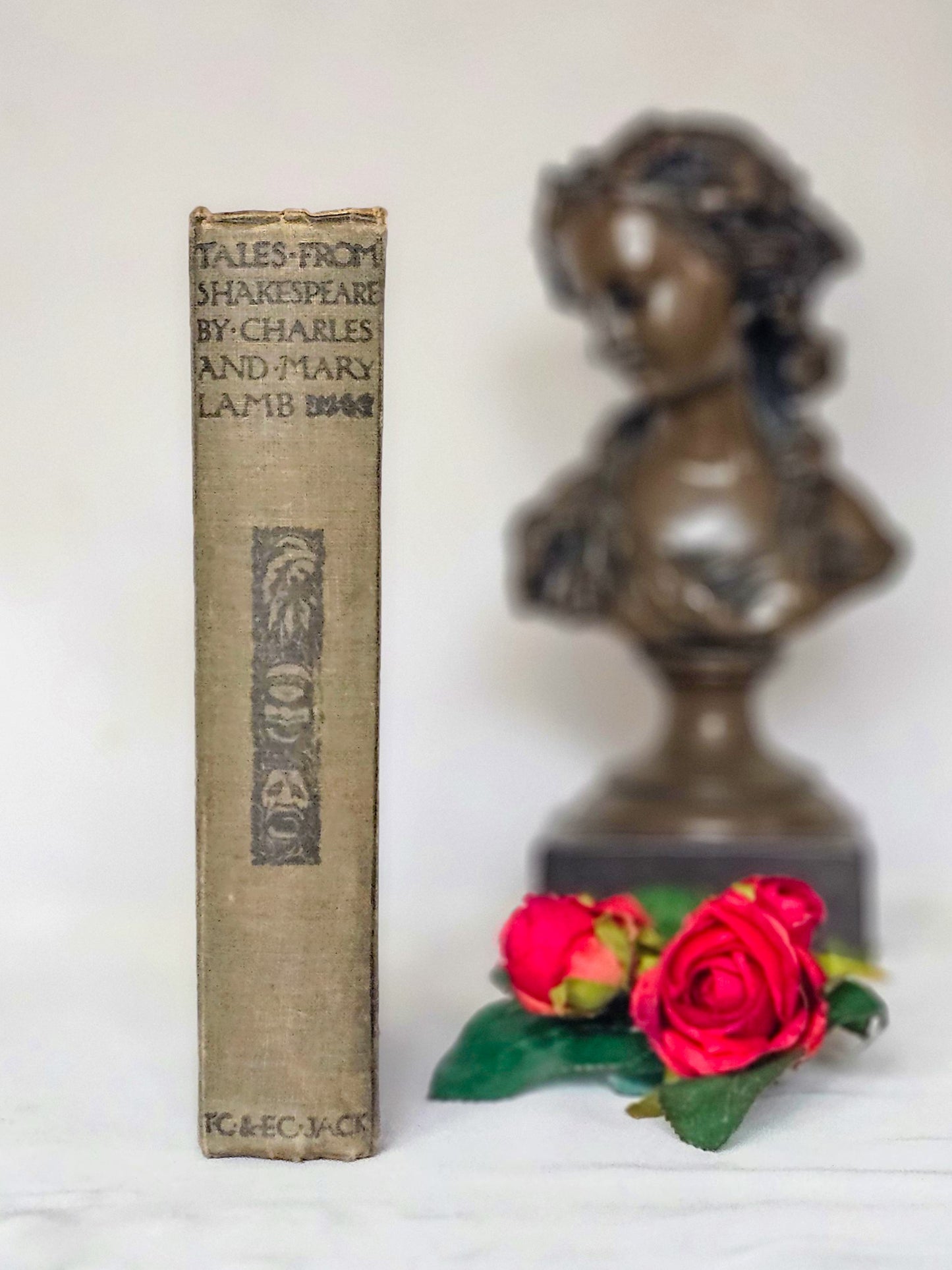 1921 Tales From Shakespeare by Charles and Mary Lamb / TC & EC Jack London / Beautifully Illustrated by Norman Price / Some Wear to Boards