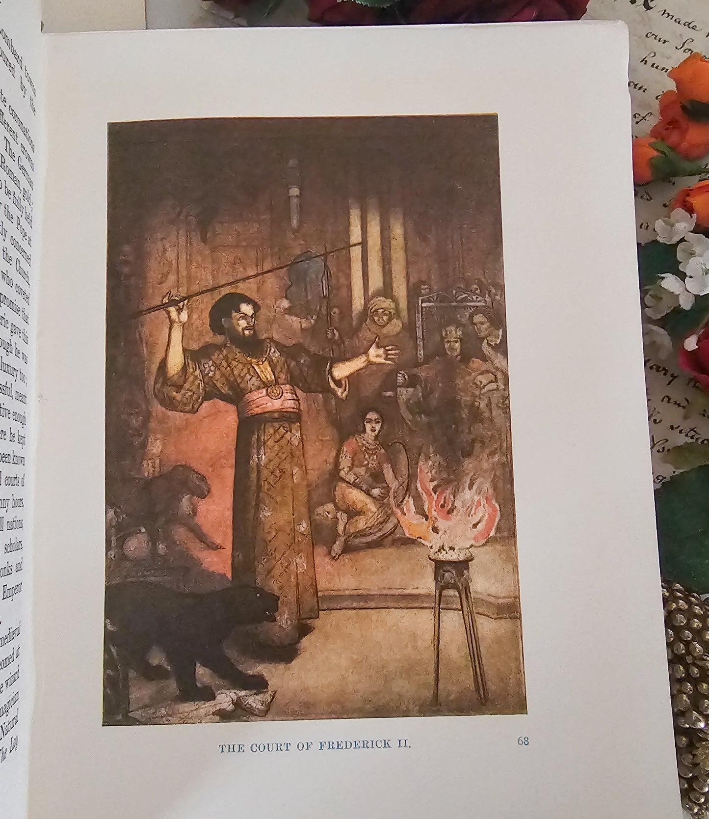 1910 Stories From Dante by Susan Cunnington / George Harrap & Co., London / 16 Colour Plates / Lovely Decorative Boards / In Good Condition