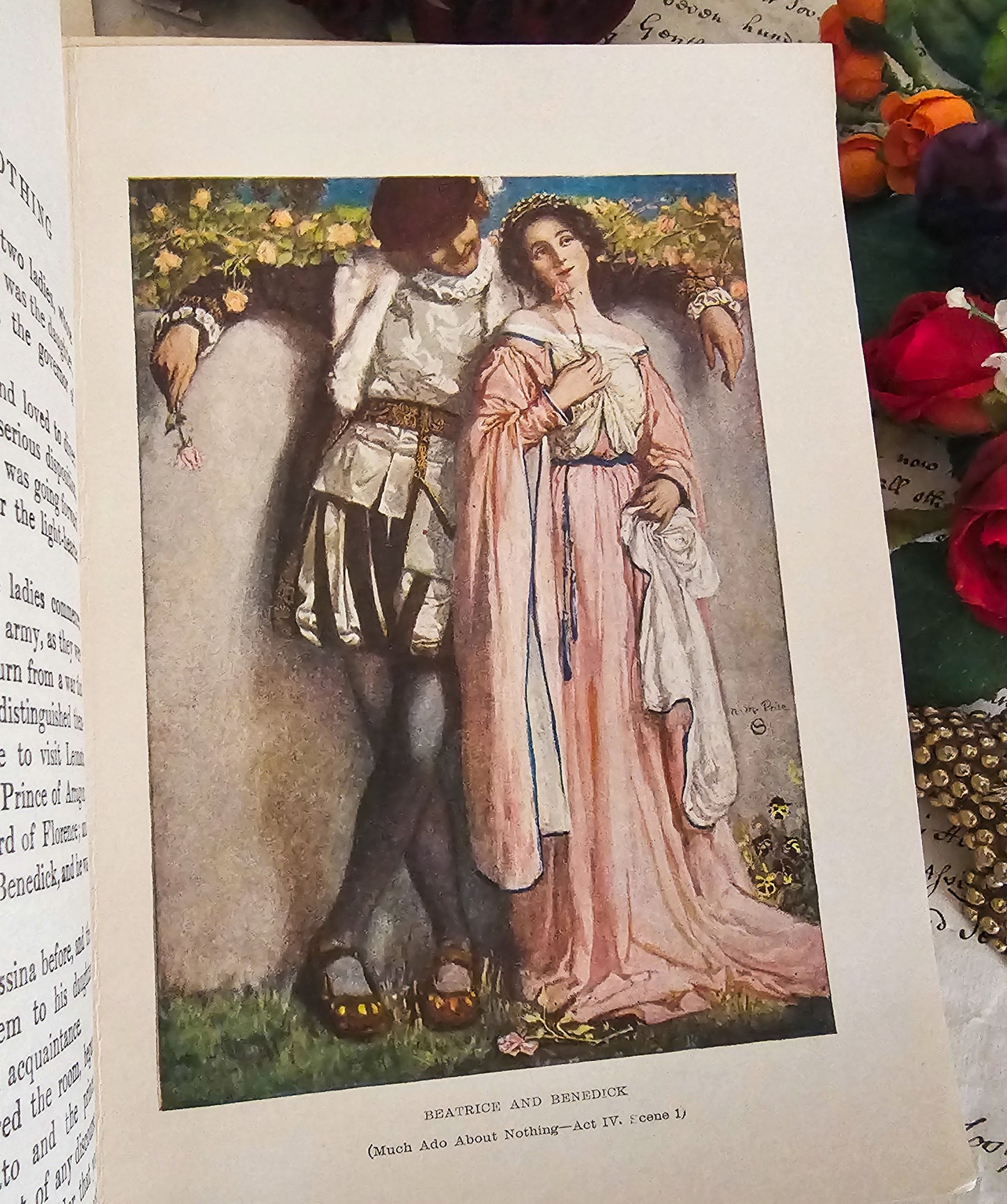 1921 Tales From Shakespeare by Charles and Mary Lamb / TC & EC Jack London / Beautifully Illustrated by Norman Price / Some Wear to Boards