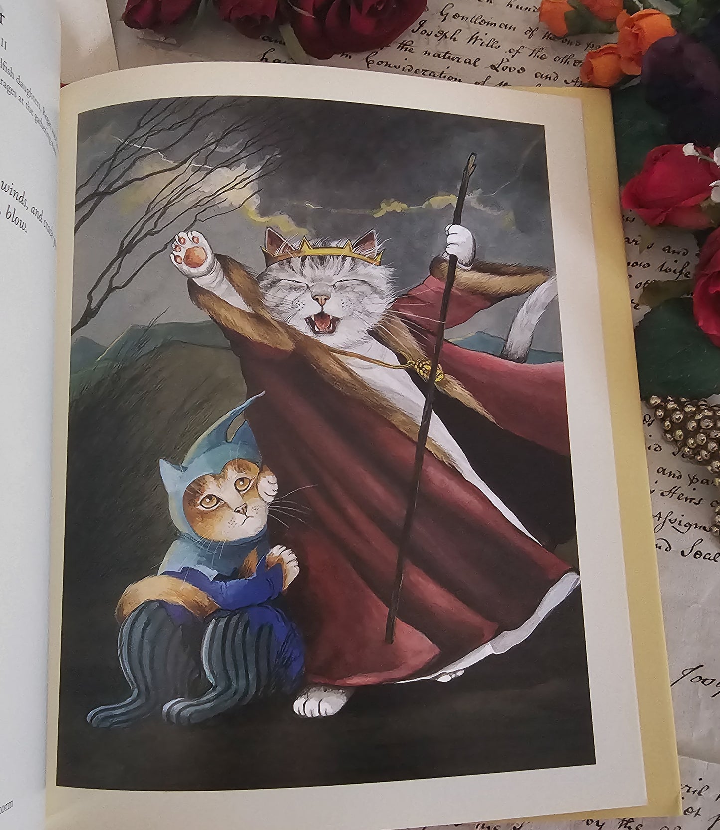 1996 Shakespeare Cats by Susan Herbert / Bulfinch Press / 32 Adorable Cats in Shakespeare Costumes / Vintage Book in Good Condition