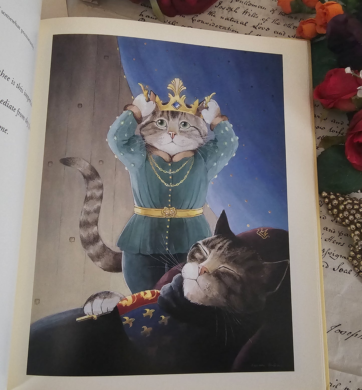 1996 Shakespeare Cats by Susan Herbert / Bulfinch Press / 32 Adorable Cats in Shakespeare Costumes / Vintage Book in Good Condition