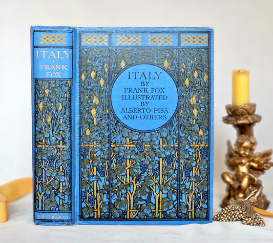 1918 Italy by Frank Fox / A&C Black, London / Sixty-Four Beautiful Colour Plates / In Excellent Condition