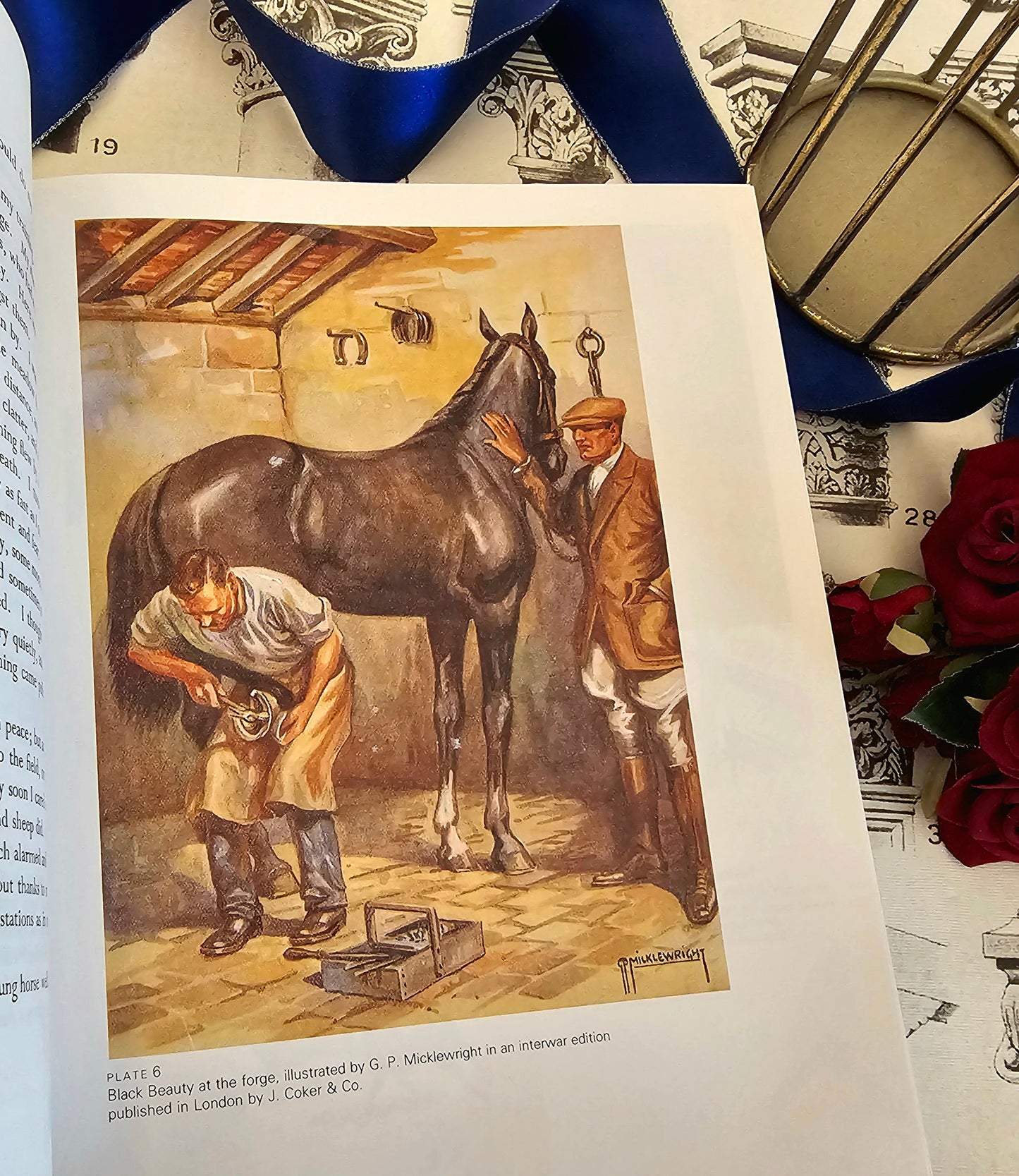 1989 The Annotated Black Beauty by Anna Sewell / JA Allen, London / Wonderful Comprehensive Goldmine of Information / Richly Illustrated