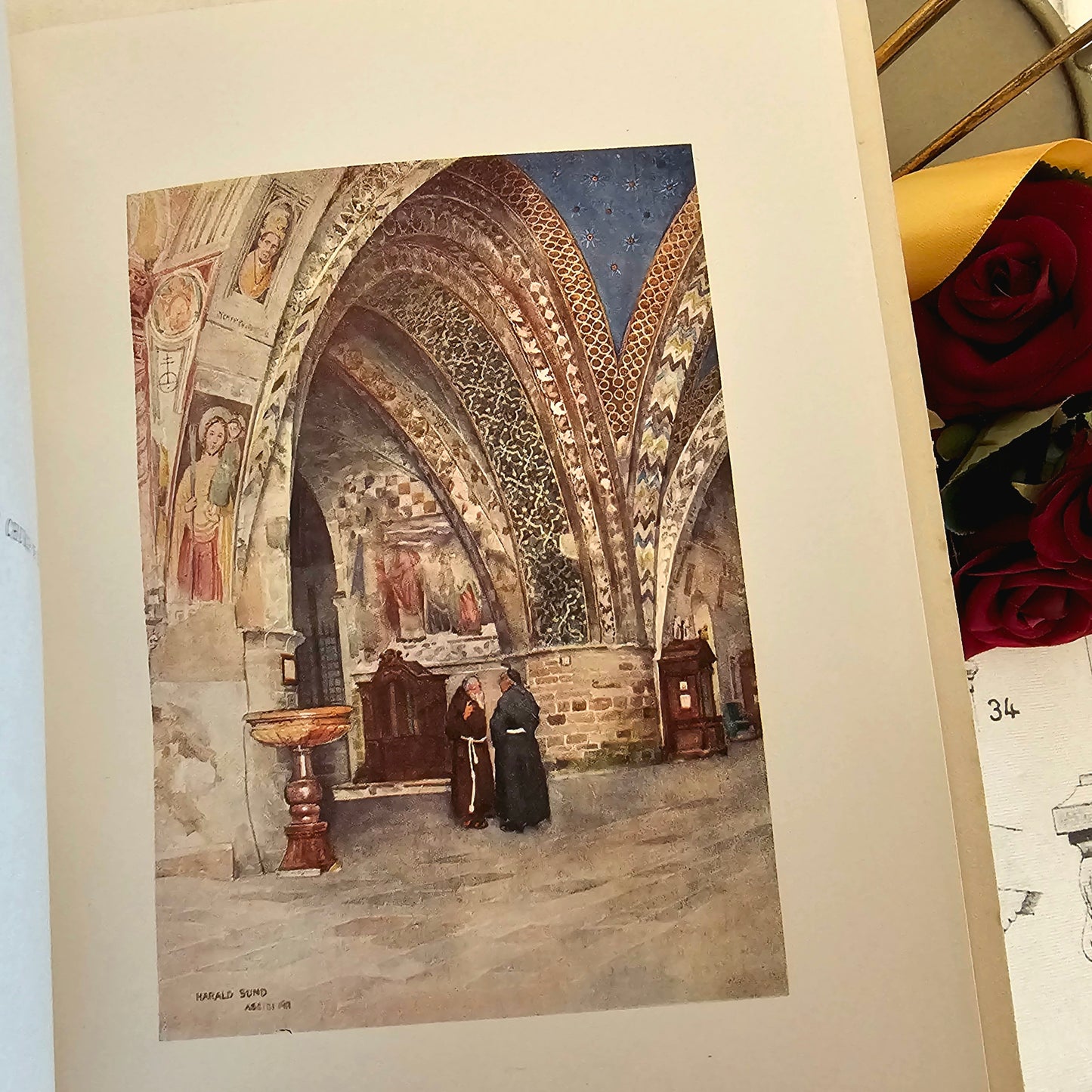 1918 Italy by Frank Fox / A&C Black, London / Sixty-Four Beautiful Colour Plates / In Excellent Condition