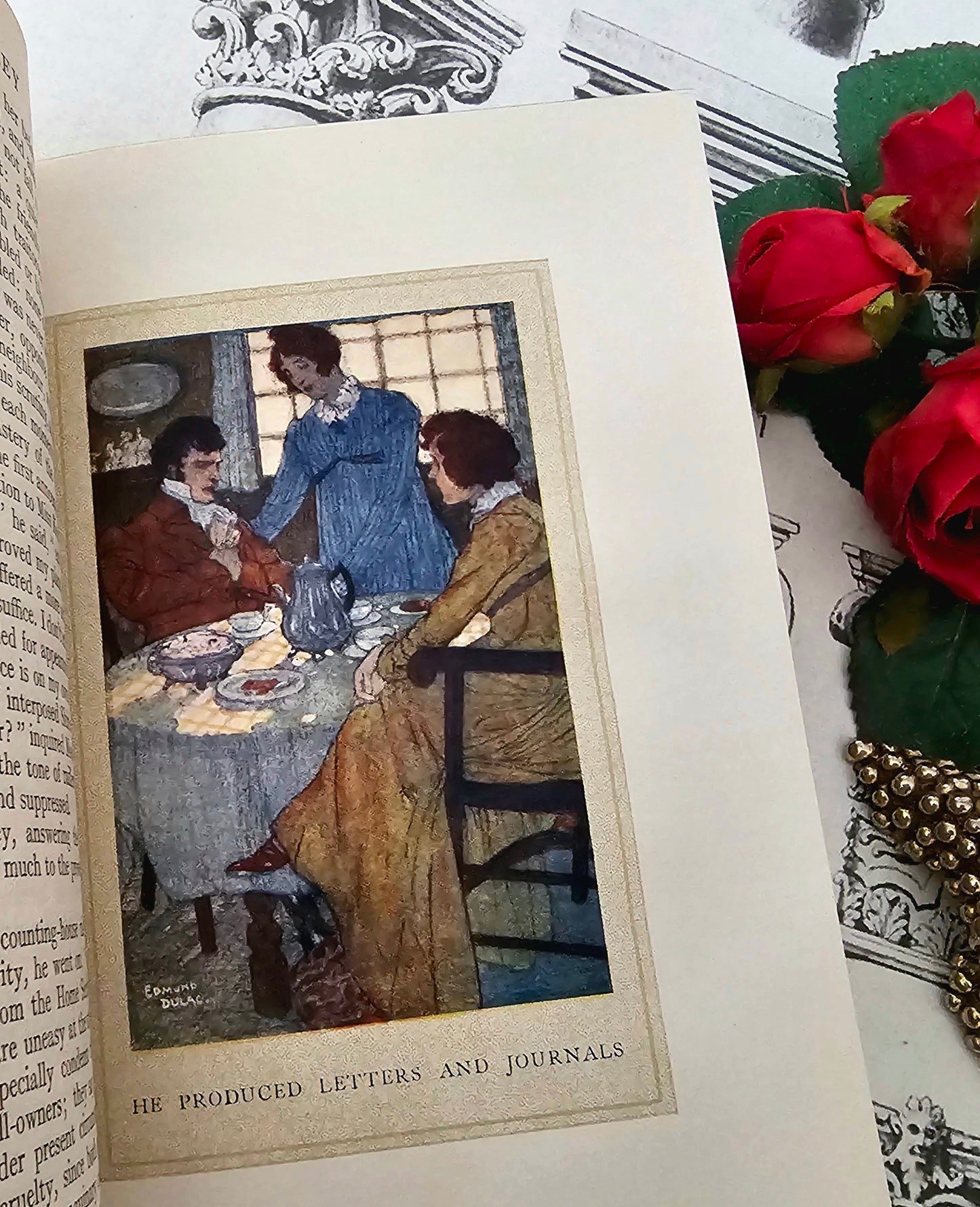 1922 Shirley by Charlotte Bronte / JM Dent & Sons, London / 12 Delightful Colour Plates by Edmund Dulac / Unread / Very Good Condition