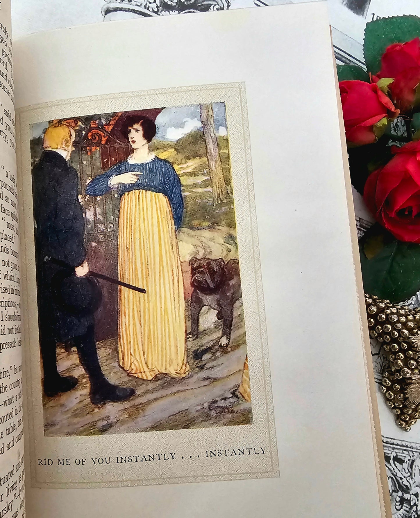 1922 Shirley by Charlotte Bronte / JM Dent & Sons, London / 12 Delightful Colour Plates by Edmund Dulac / Unread / Very Good Condition