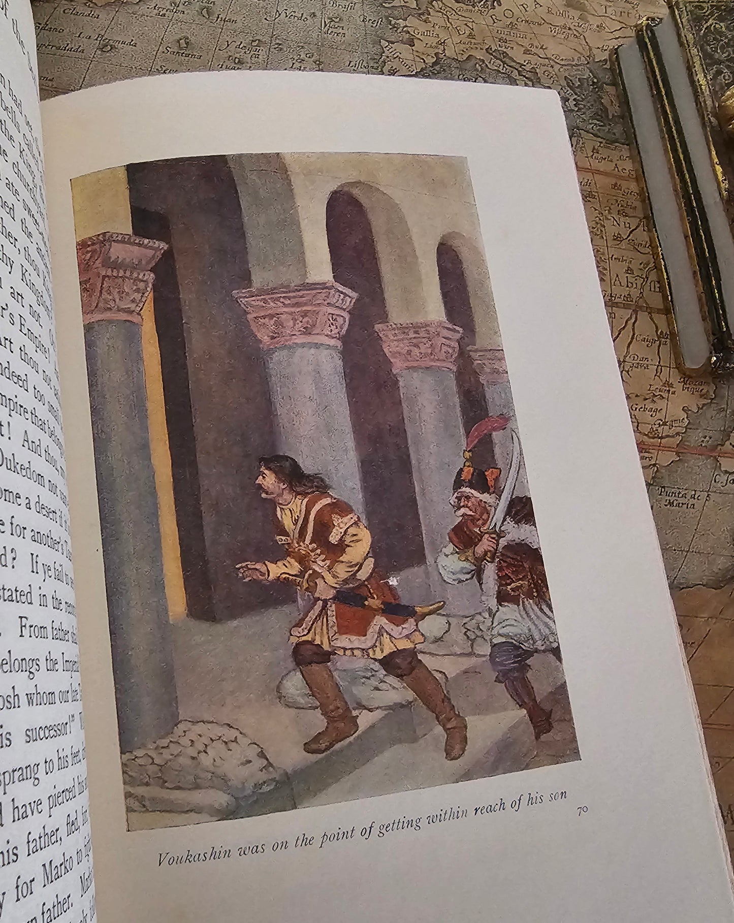 1921 Hero Tales and Legends of the Serbians by Woislav M Petrovich / G Harrap & Co., London / Richly Illustrated With 32 Colour Plates