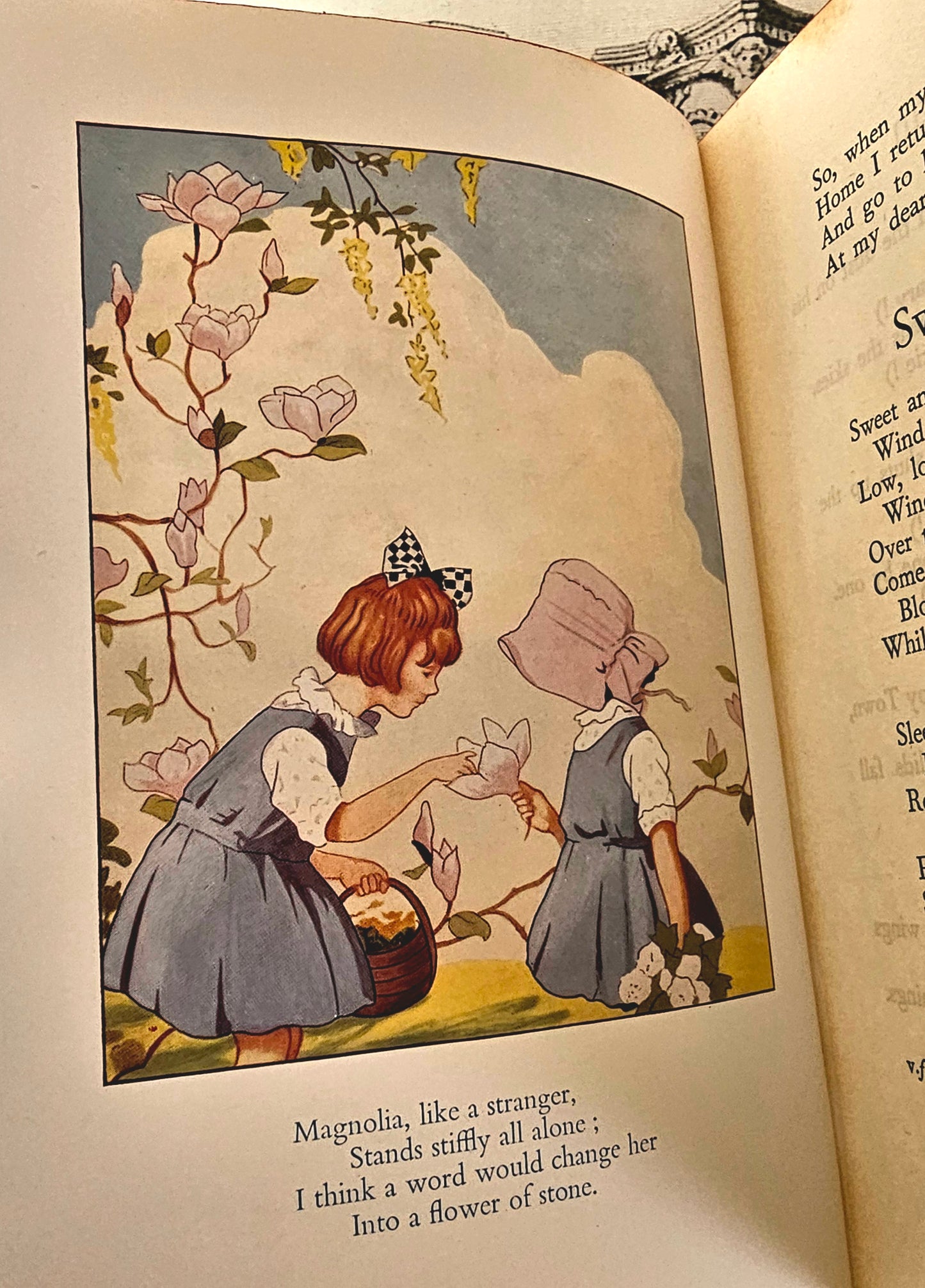 1930s Verses For Children / Ward, Lock & Co. Ltd, London / 18 Beautiful Colour Plates by Margaret Tarrant / In Scarce Lovely Dust Wrapper