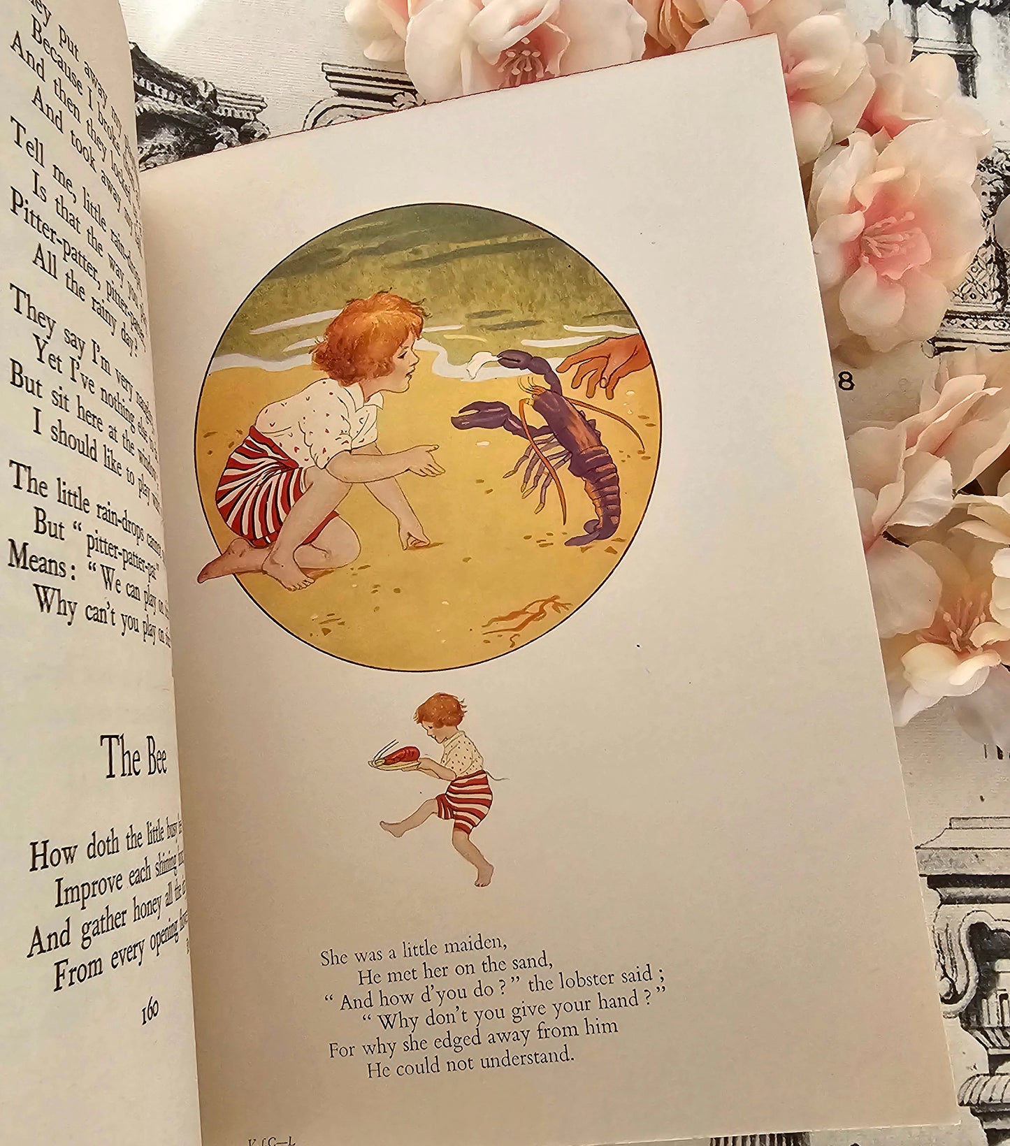 1930s Verses For Children / Ward, Lock & Co. Ltd, London / 18 Beautiful Colour Plates by Margaret Tarrant / In Scarce Lovely Dust Wrapper