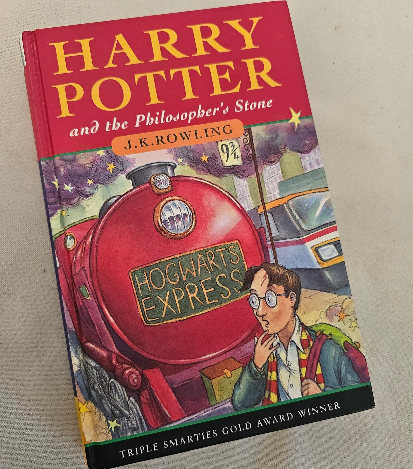 Collector's Harry Potter Four Book Set / 2000, Bloomsbury, London / In Very Good Condition / Slipcase Box / First Four Books / Vintage