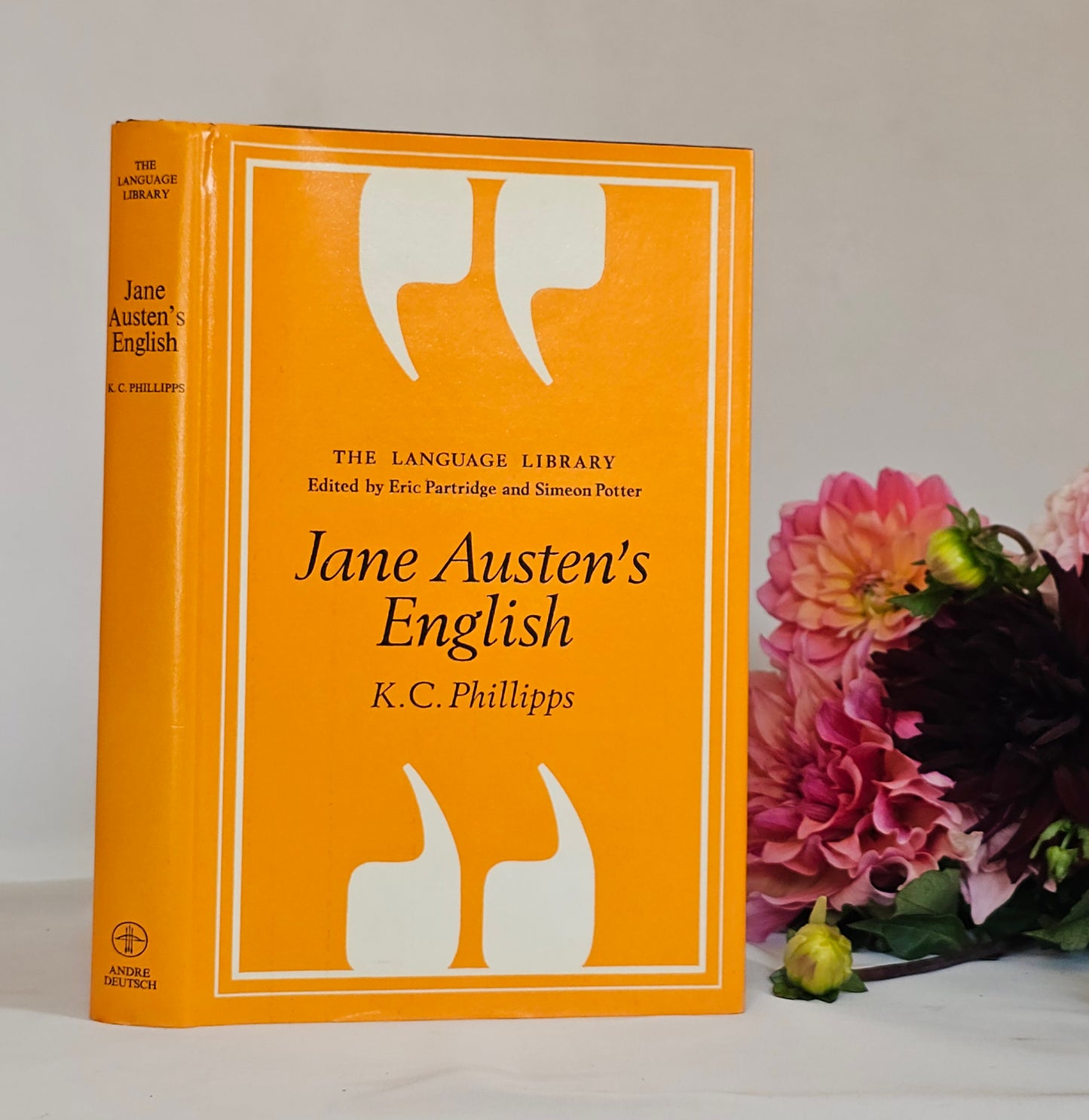 1970 Jane Austen's English by KC Phillipps / Andre Deutsch, London / Analysis of Austen's Language / In Good Condition