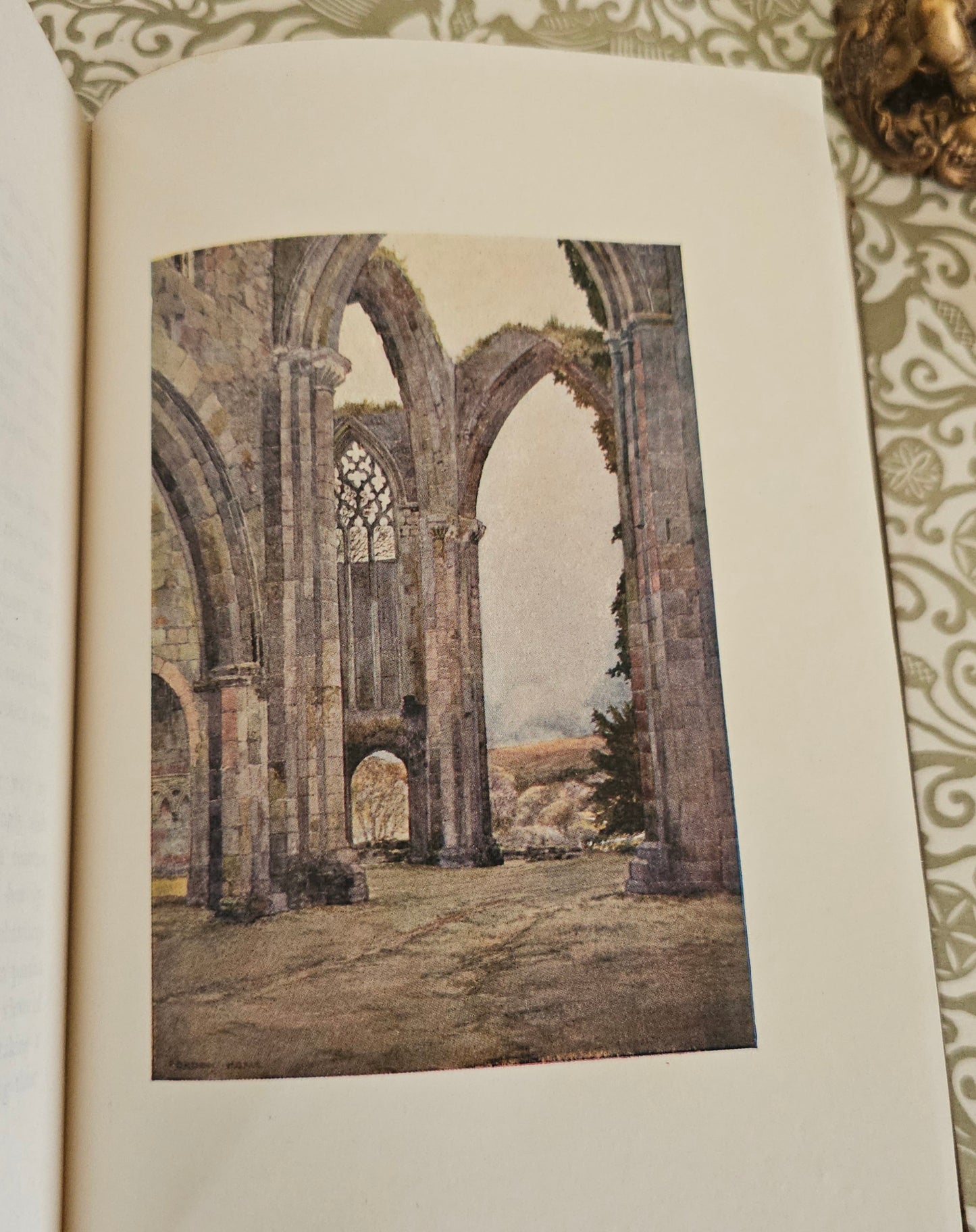 1908 Yorkshire by Gordon Home / A&C Black, London / 71 Superb Colour Plates / Lovely Decorative Binding / Good Condition / Antique Book