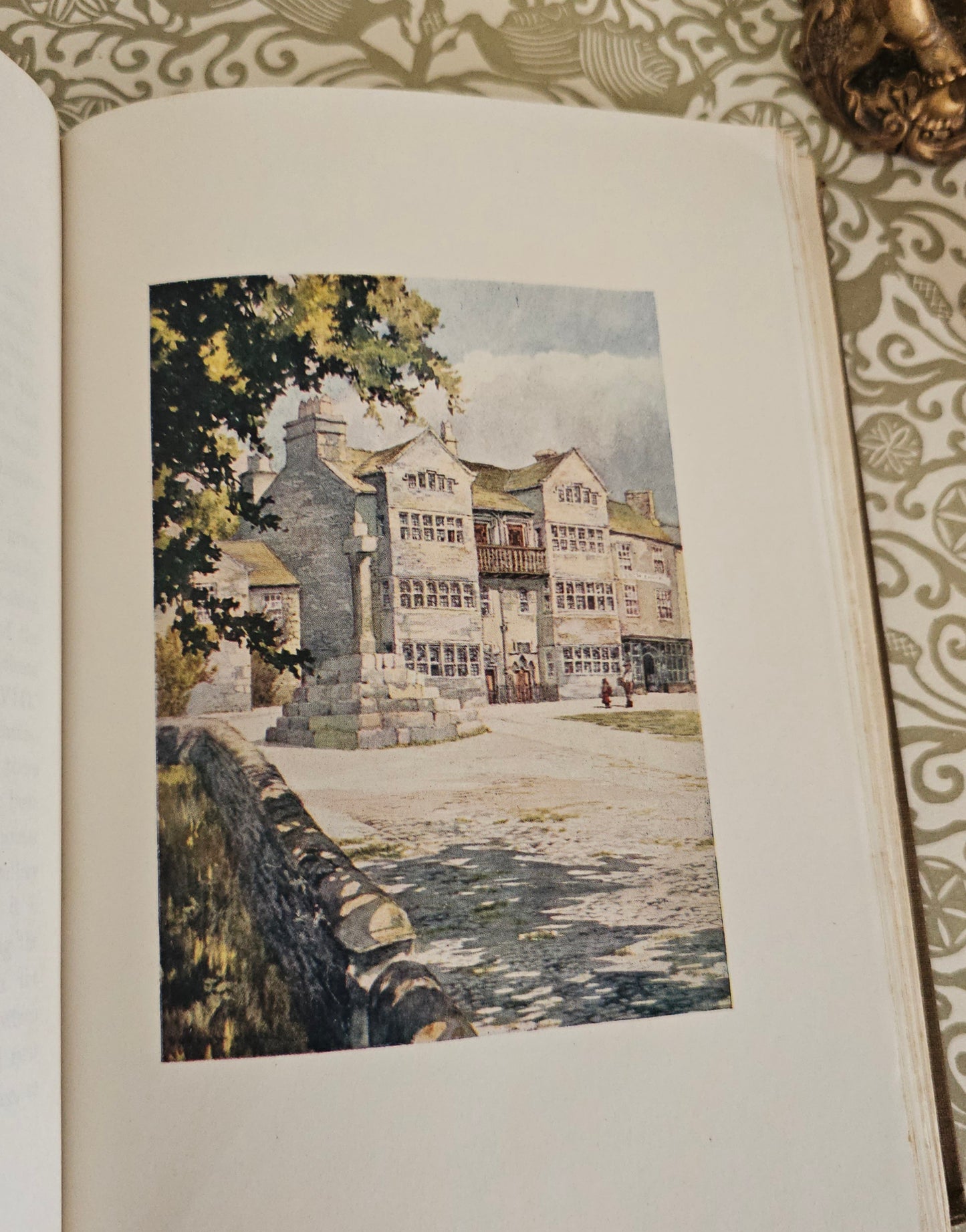 1908 Yorkshire by Gordon Home / A&C Black, London / 71 Superb Colour Plates / Lovely Decorative Binding / Good Condition / Antique Book