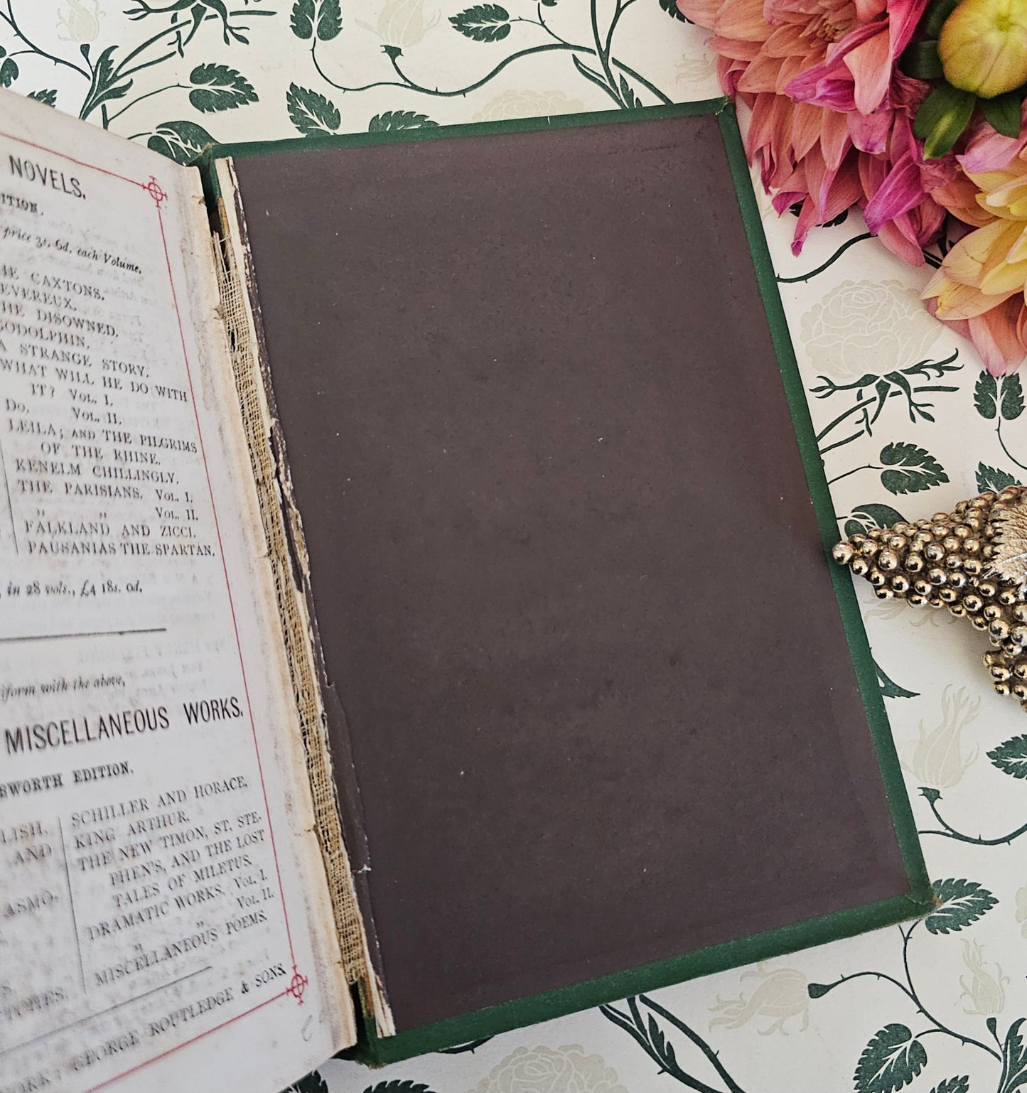 1880s The Poetical Works of Percy Bysshe Shelley / George Routledge, London / Illustrated / Decorative Victorian Antique Poetry Book