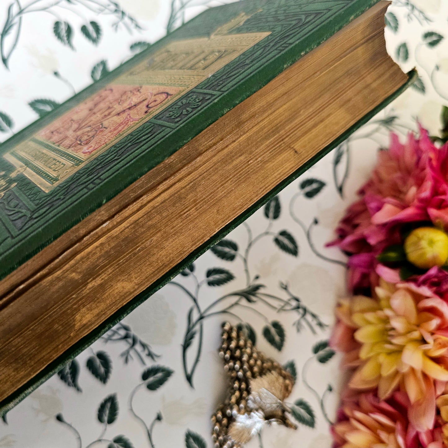 1880s The Poetical Works of Percy Bysshe Shelley / George Routledge, London / Illustrated / Decorative Victorian Antique Poetry Book