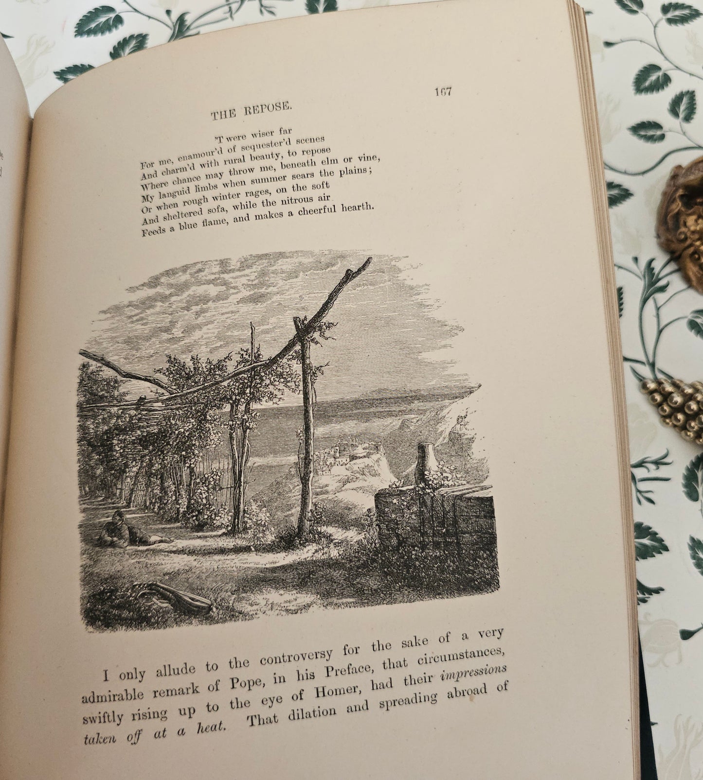 1880 Summer Time in the Country By Rev Willmott / Excellent Condition / Richly Illustrated With Engravings / Beautiful Binding / Gilt Edges