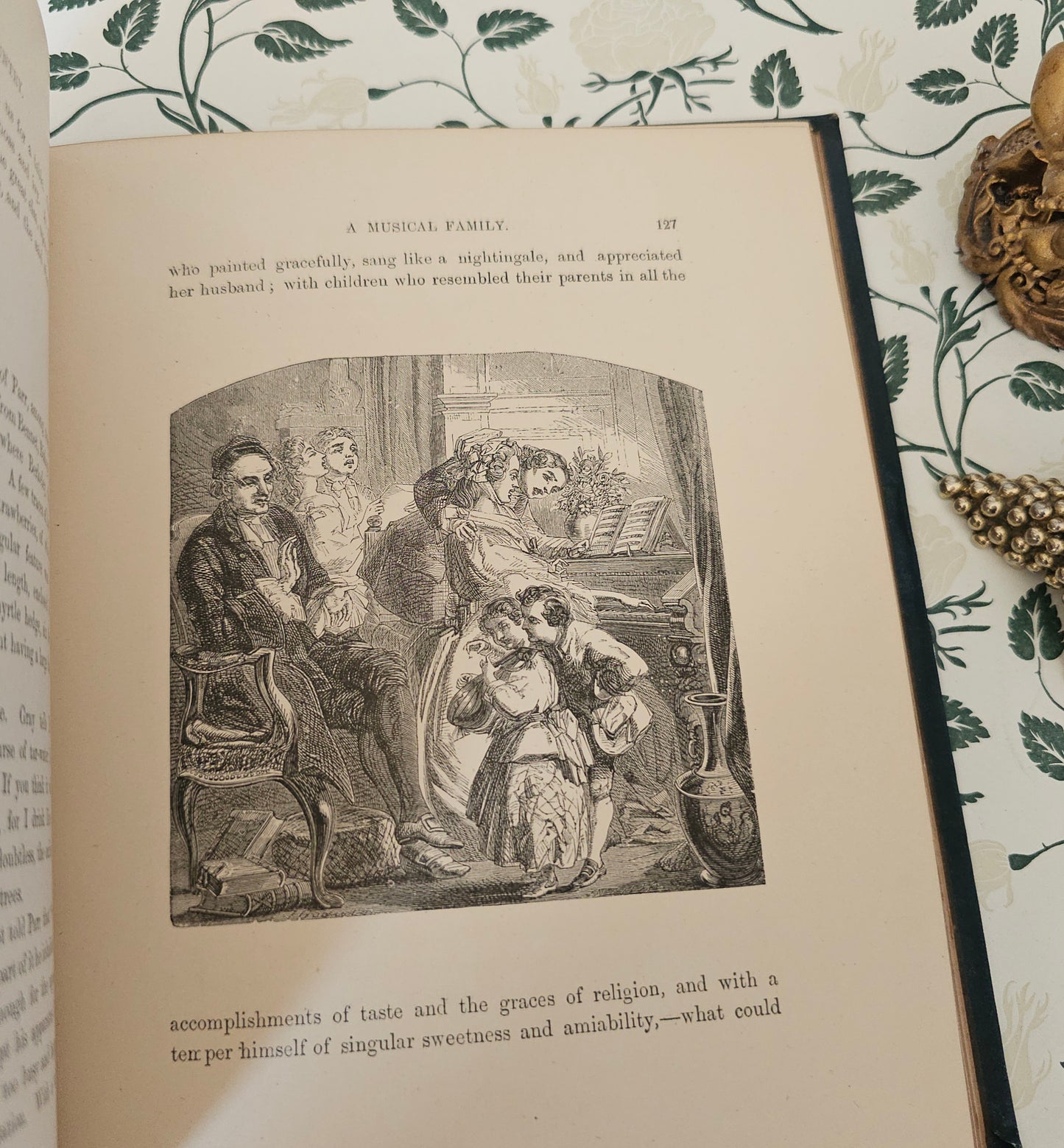 1880 Summer Time in the Country By Rev Willmott / Excellent Condition / Richly Illustrated With Engravings / Beautiful Binding / Gilt Edges