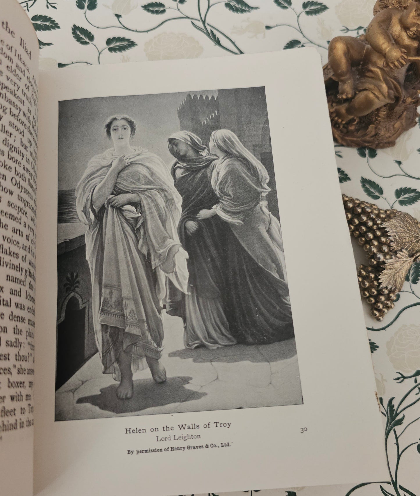 1910 Stories From The Iliad Retold by HL Havell / George Harrap London / Richly Illustrated / Decorated Boards / Good Condition Antique