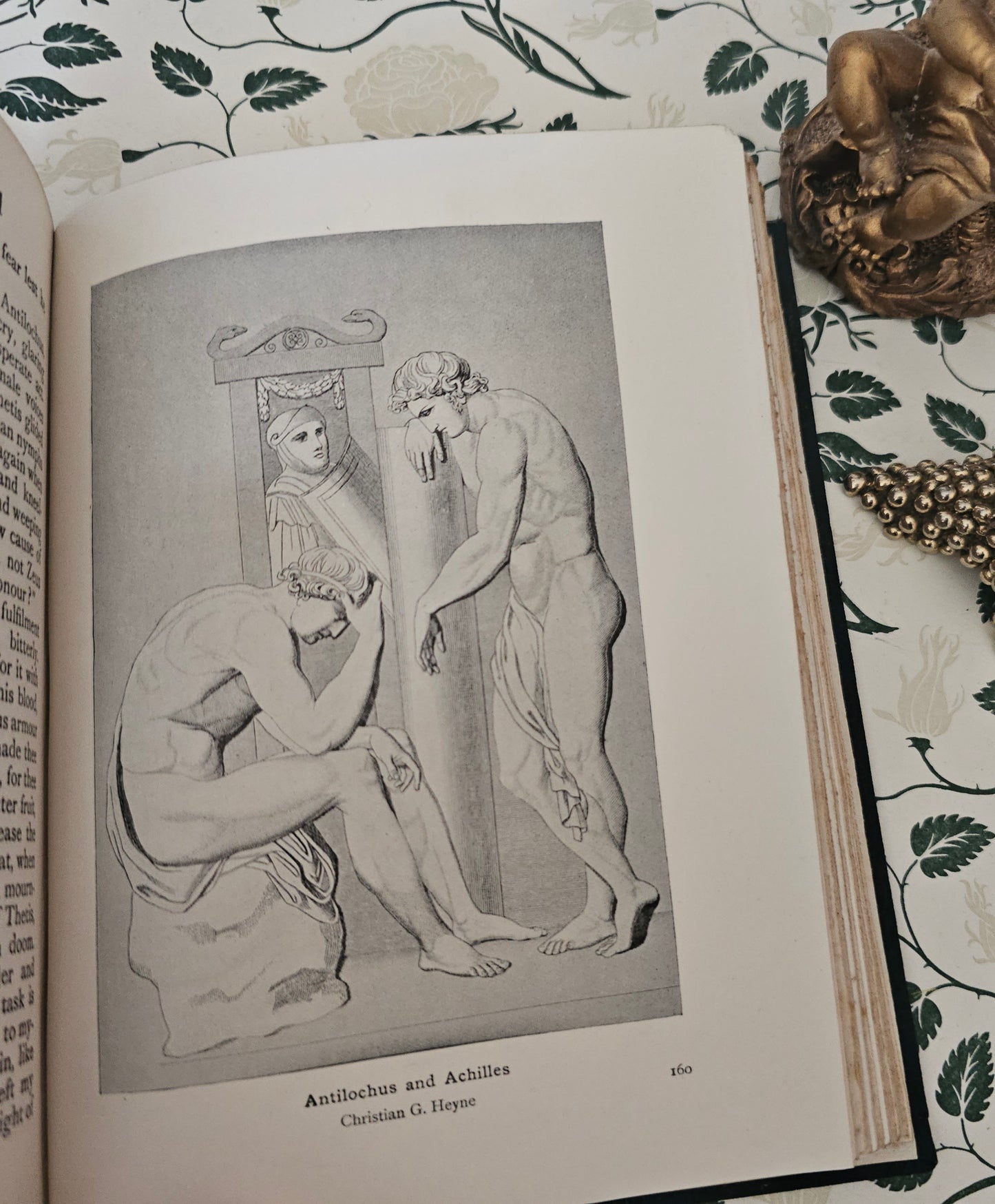 1910 Stories From The Iliad Retold by HL Havell / George Harrap London / Richly Illustrated / Decorated Boards / Good Condition Antique