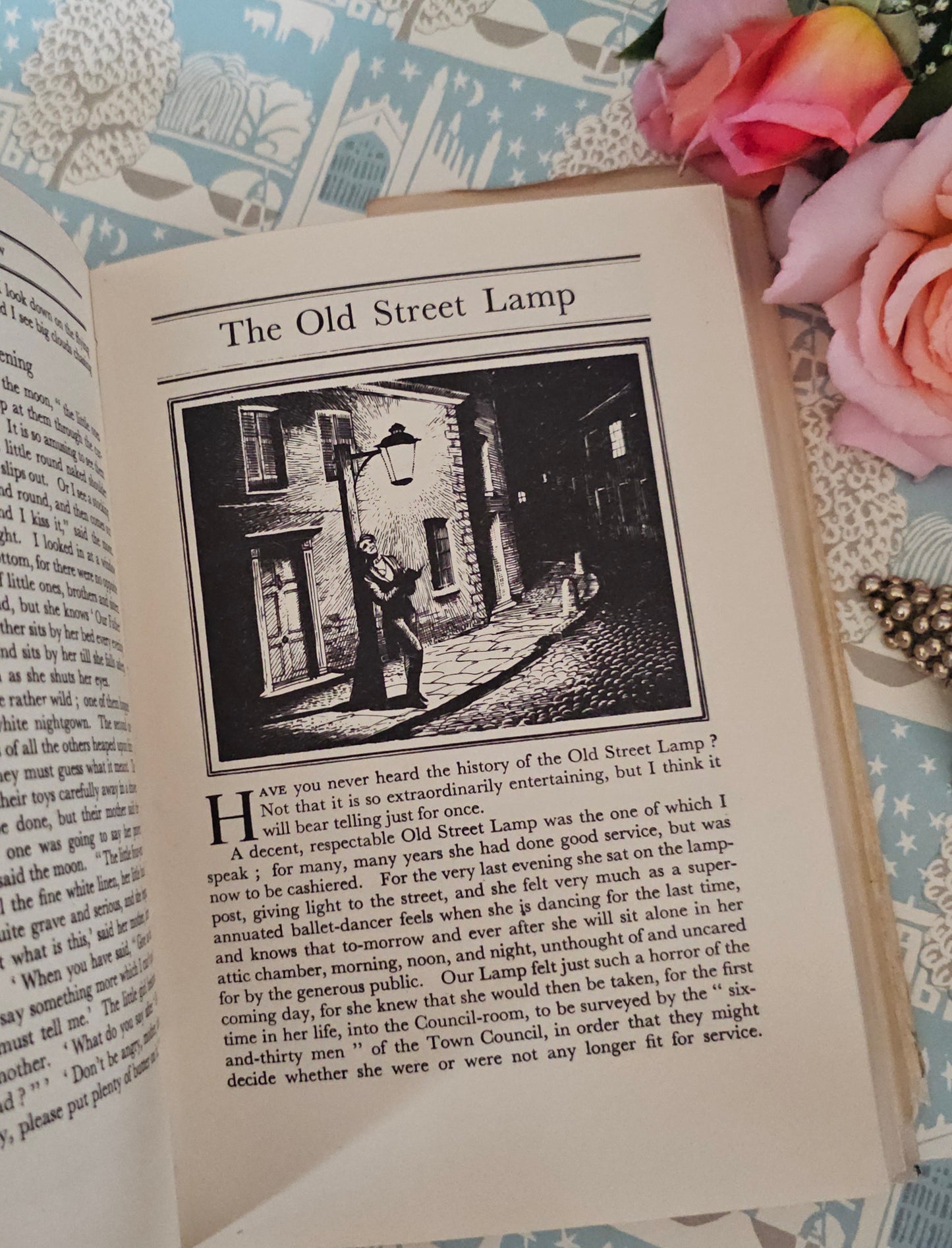 1950 Fairy Tales & Legends by Hans Andersen / SCARCE JACKET / The Bodley Head, London / Super Rex Whistler Illustrations / Decorative Boards