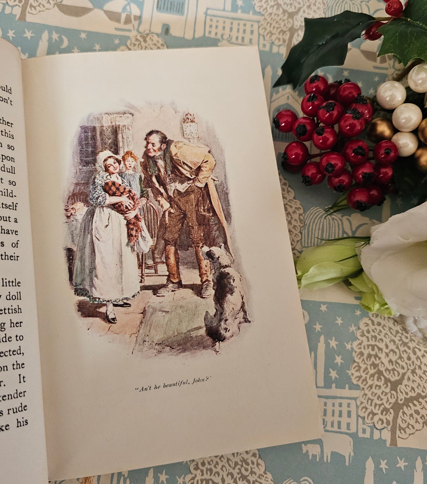 1927 The Cricket on the Hearth by Charles Dickens / JM Dent & Sons London / Richly Illustrated by CE Brock / One of Dickens' Christmas Books