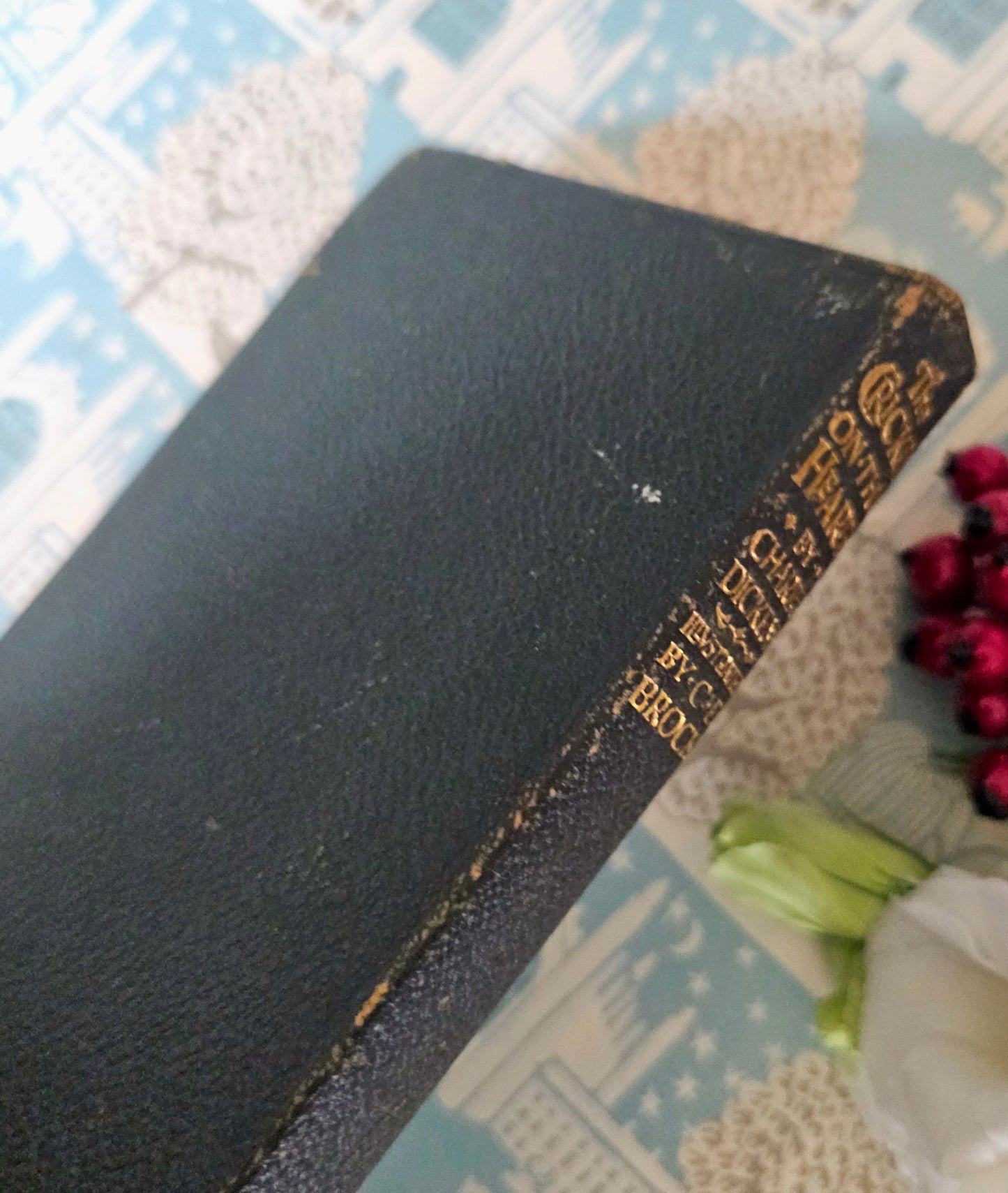 1927 The Cricket on the Hearth by Charles Dickens / JM Dent & Sons London / Richly Illustrated by CE Brock / One of Dickens' Christmas Books