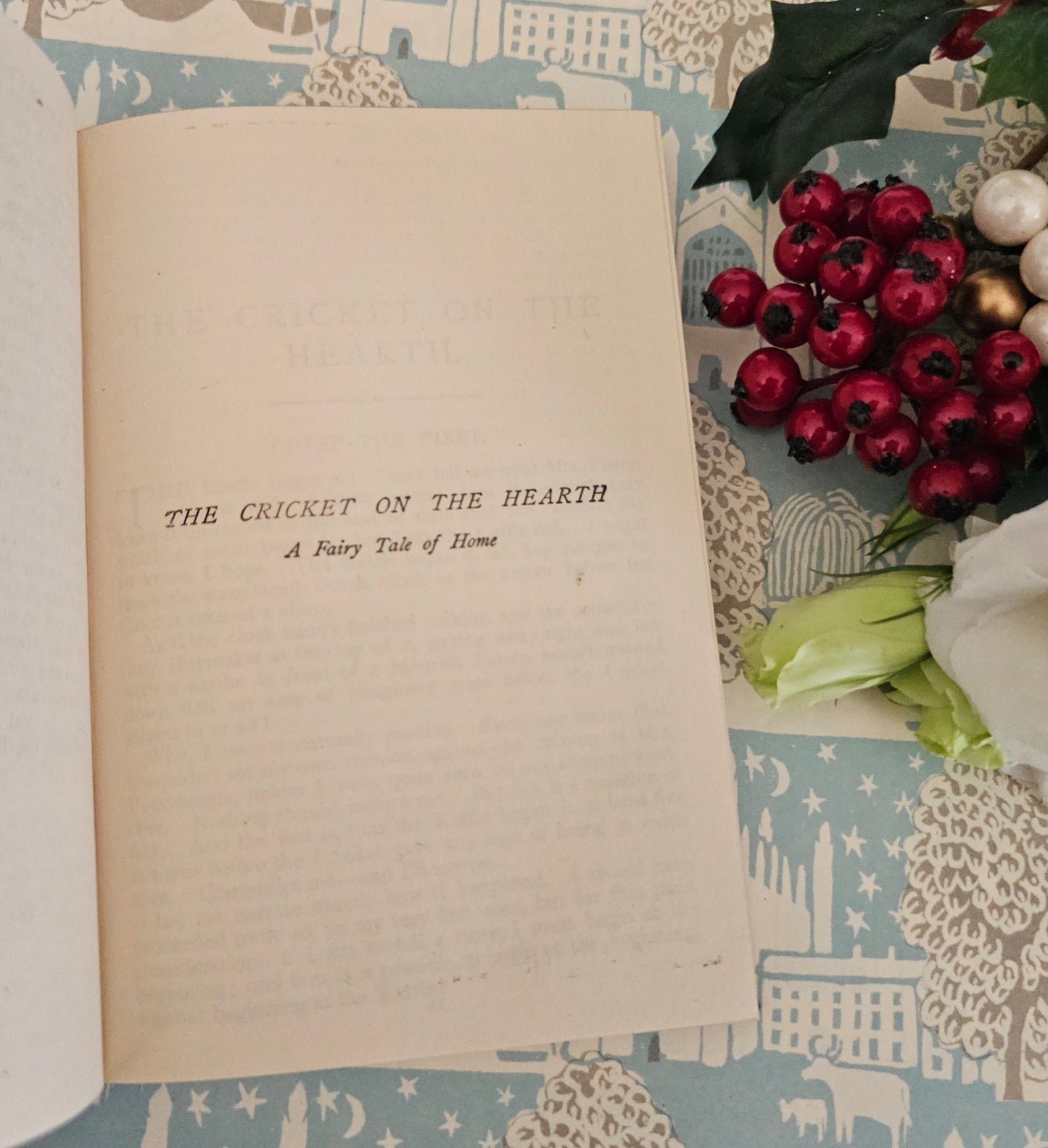 1930s The Christmas Books, Including A Christmas Carol by Charles Dickens / Thomas Nelson, London / Vintage Pocket-Sized Edition