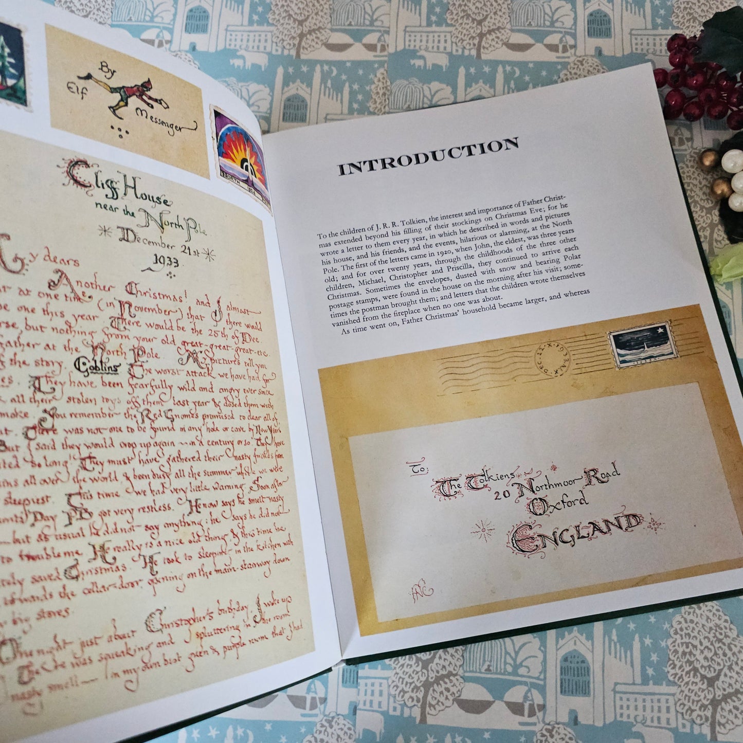 1976 JRR Tolkien The Father Christmas Letters / Highly Sought After / 1st UK Edition, 3rd Impression / In Excellent Condition / Illustrated