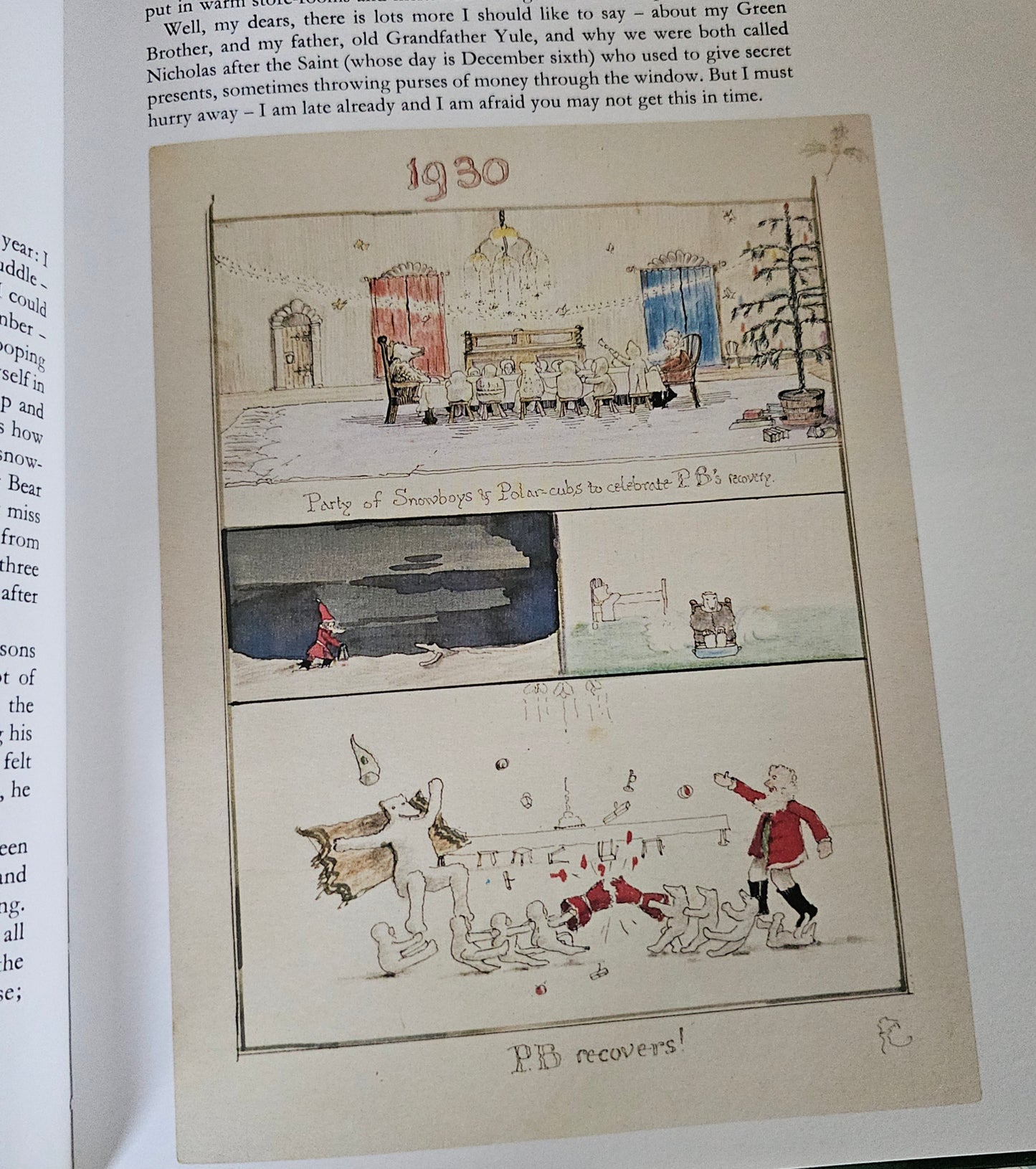 1976 JRR Tolkien The Father Christmas Letters / Highly Sought After / 1st UK Edition, 3rd Impression / In Excellent Condition / Illustrated