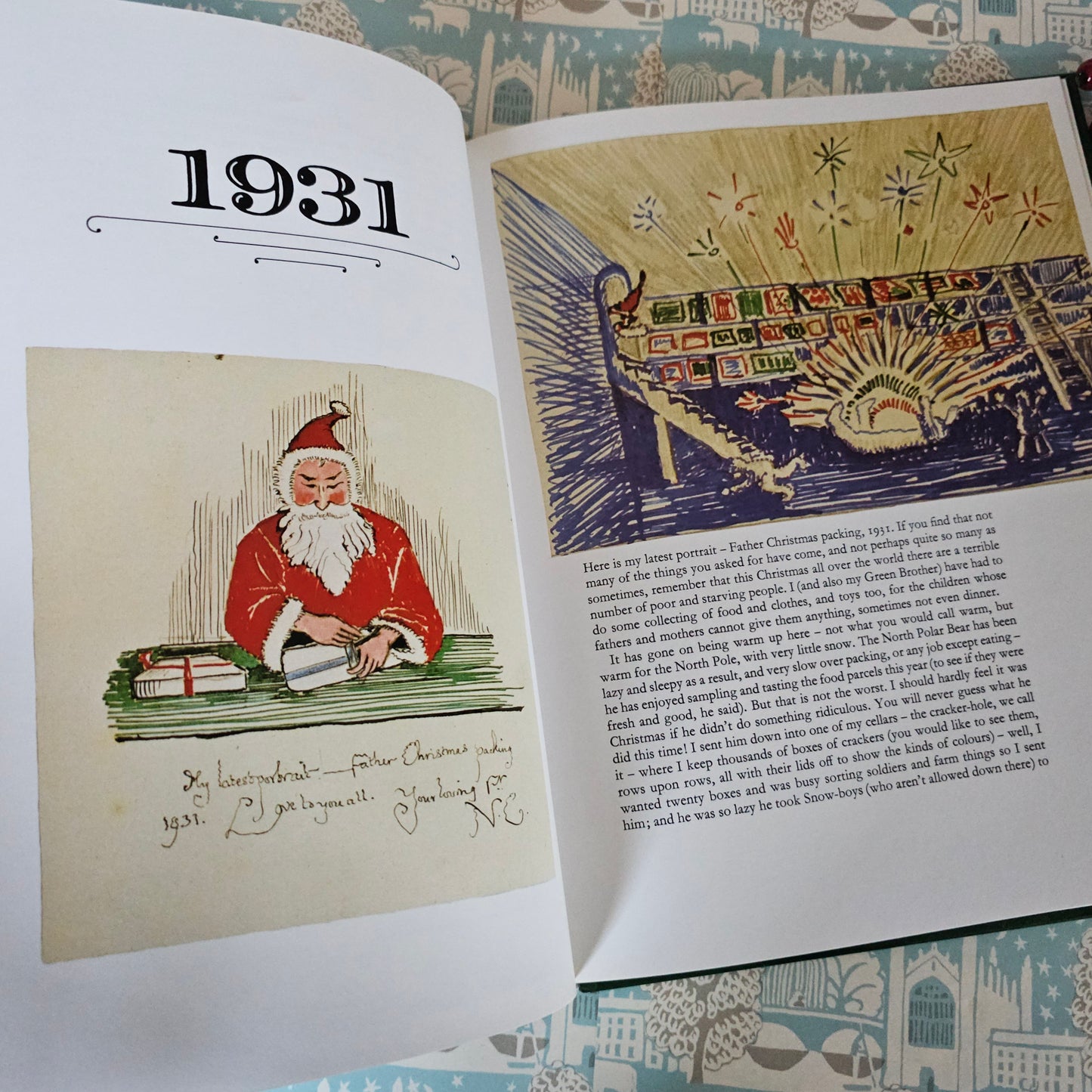 1976 JRR Tolkien The Father Christmas Letters / Highly Sought After / 1st UK Edition, 3rd Impression / In Excellent Condition / Illustrated