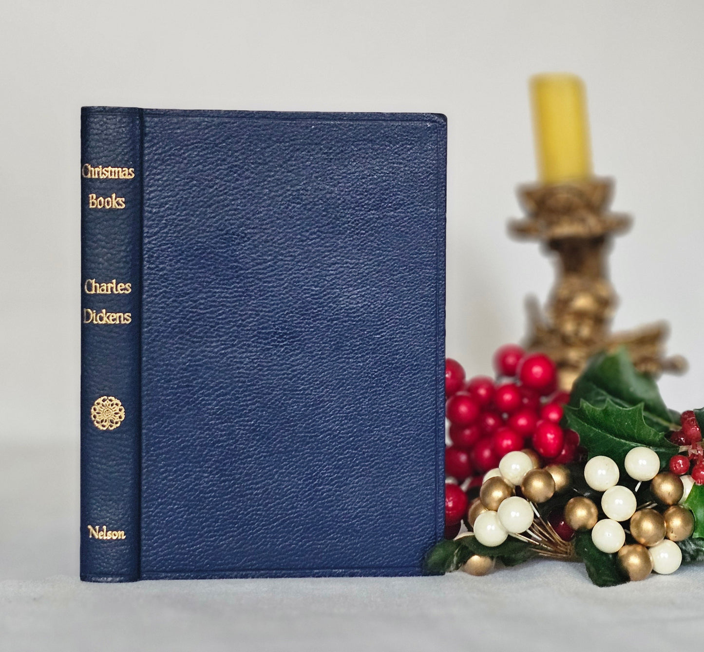 1930s The Christmas Books, Including A Christmas Carol by Charles Dickens / Thomas Nelson, London / Vintage Pocket-Sized Edition