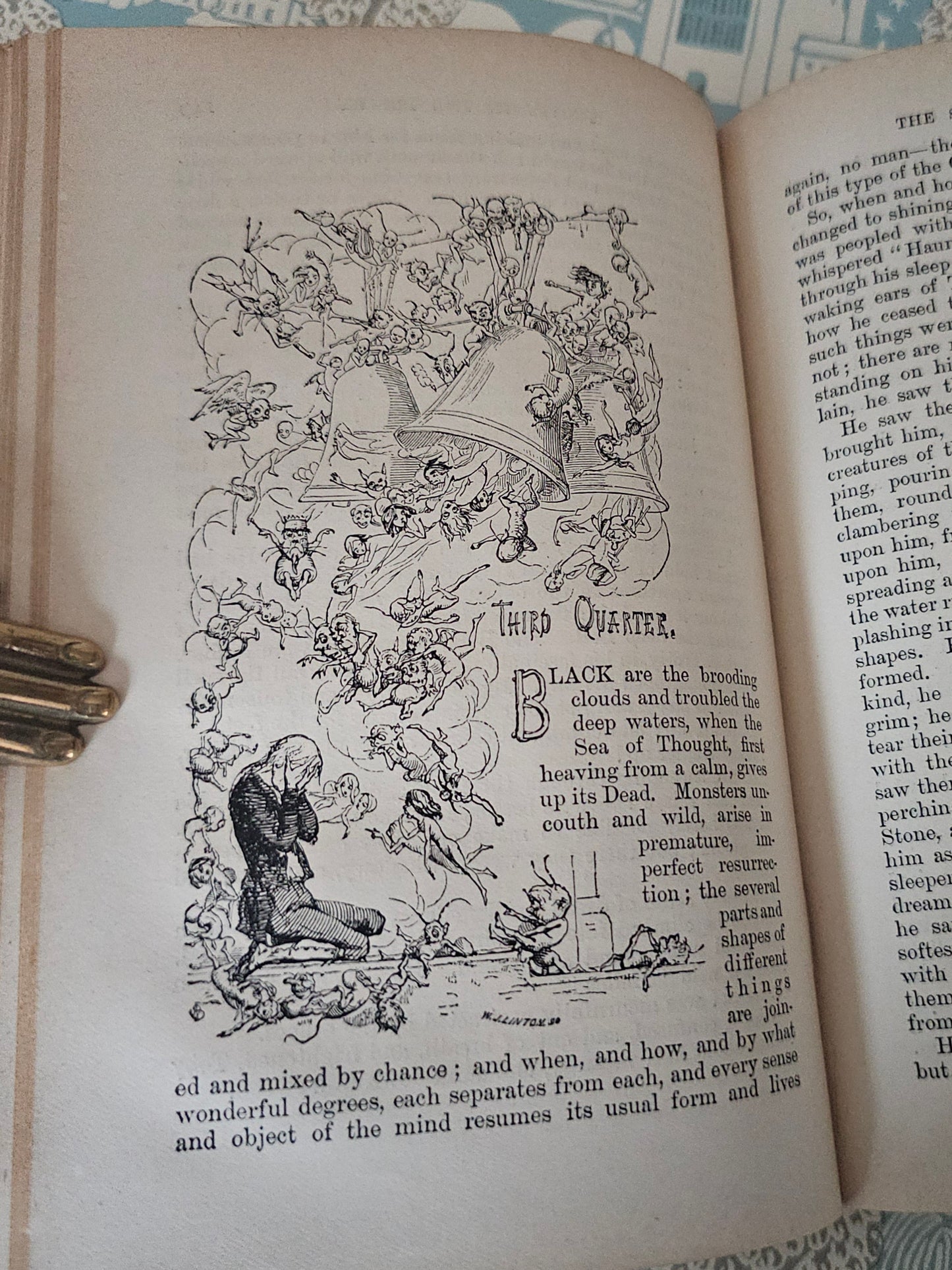 1903 Christmas Books by Charles Dickens, Including A Christmas Carol / Chapman & Hall Ltd, London / Fireside Dickens / Richly Illustrated