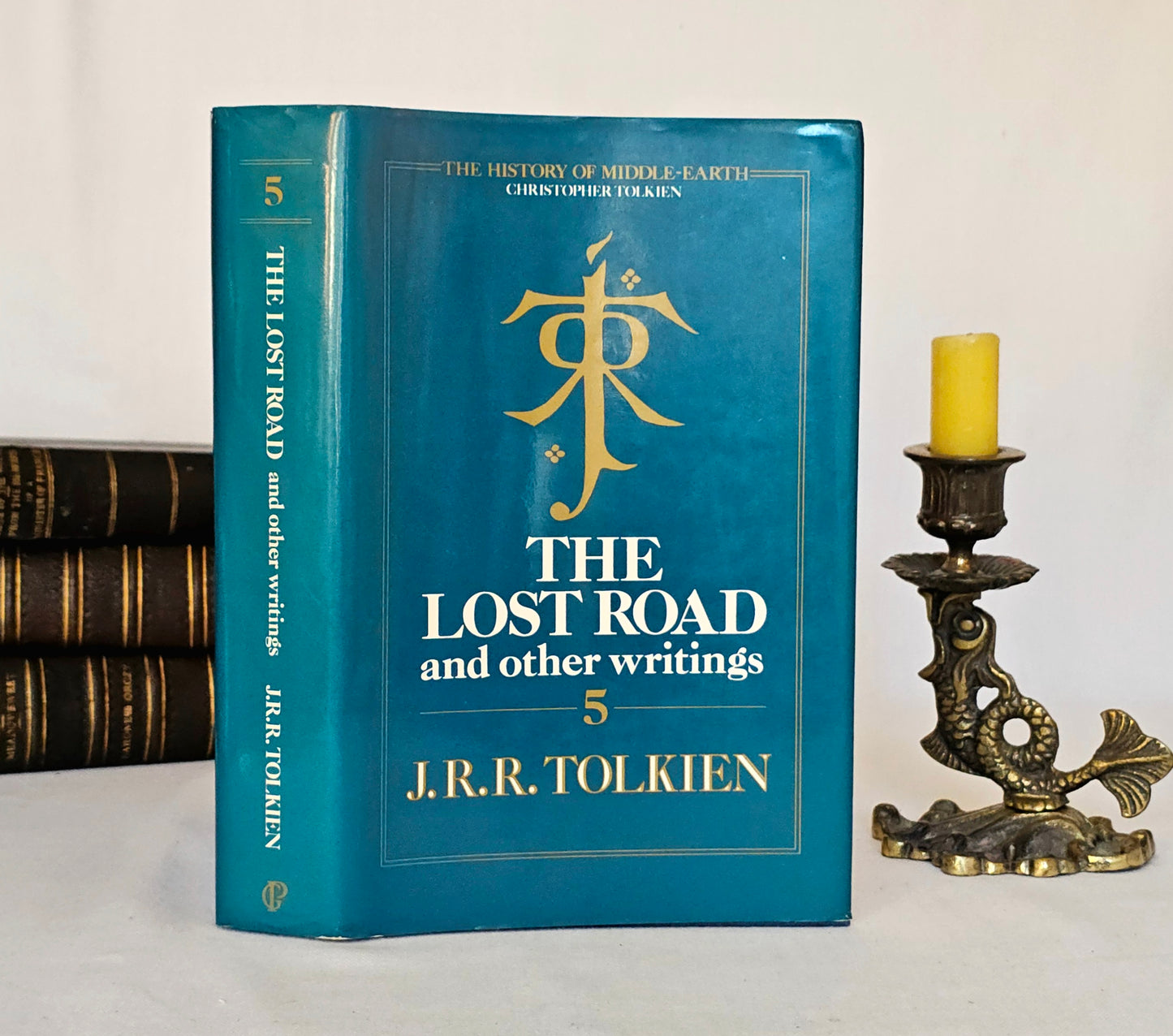 1991 The Lost Road and Other Writings by JRR Tolkien / Harper Collins / First Edition Thus / In Very Good Condition / History Middle Earth