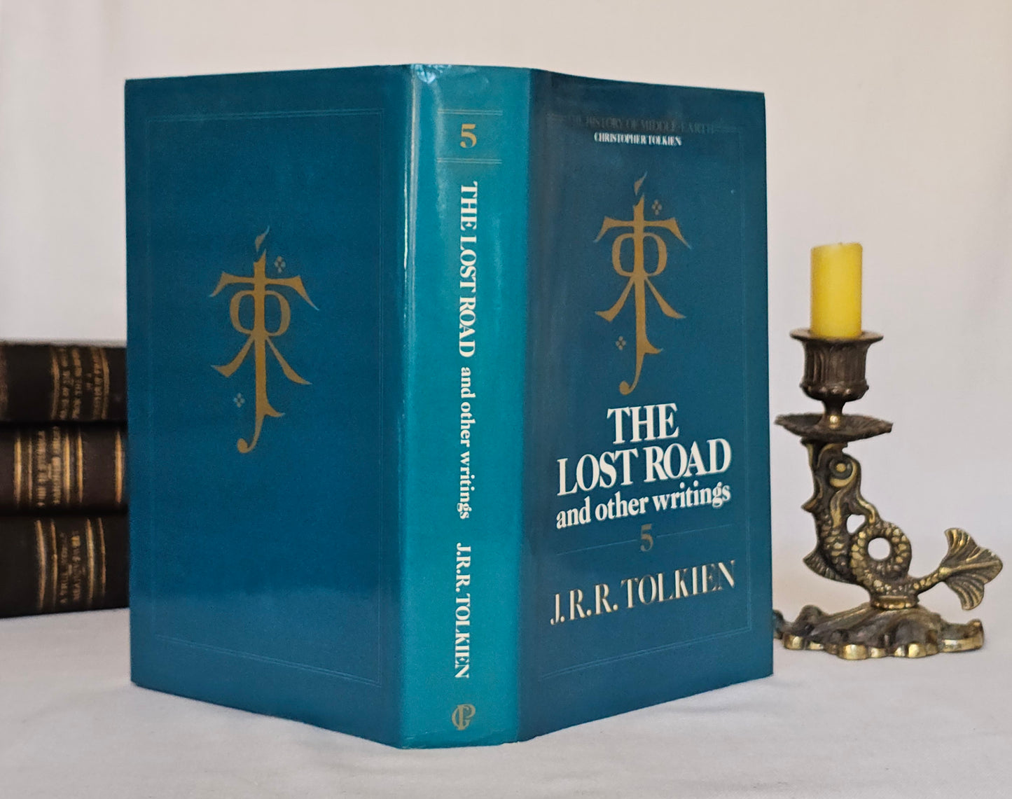 1991 The Lost Road and Other Writings by JRR Tolkien / Harper Collins / First Edition Thus / In Very Good Condition / History Middle Earth