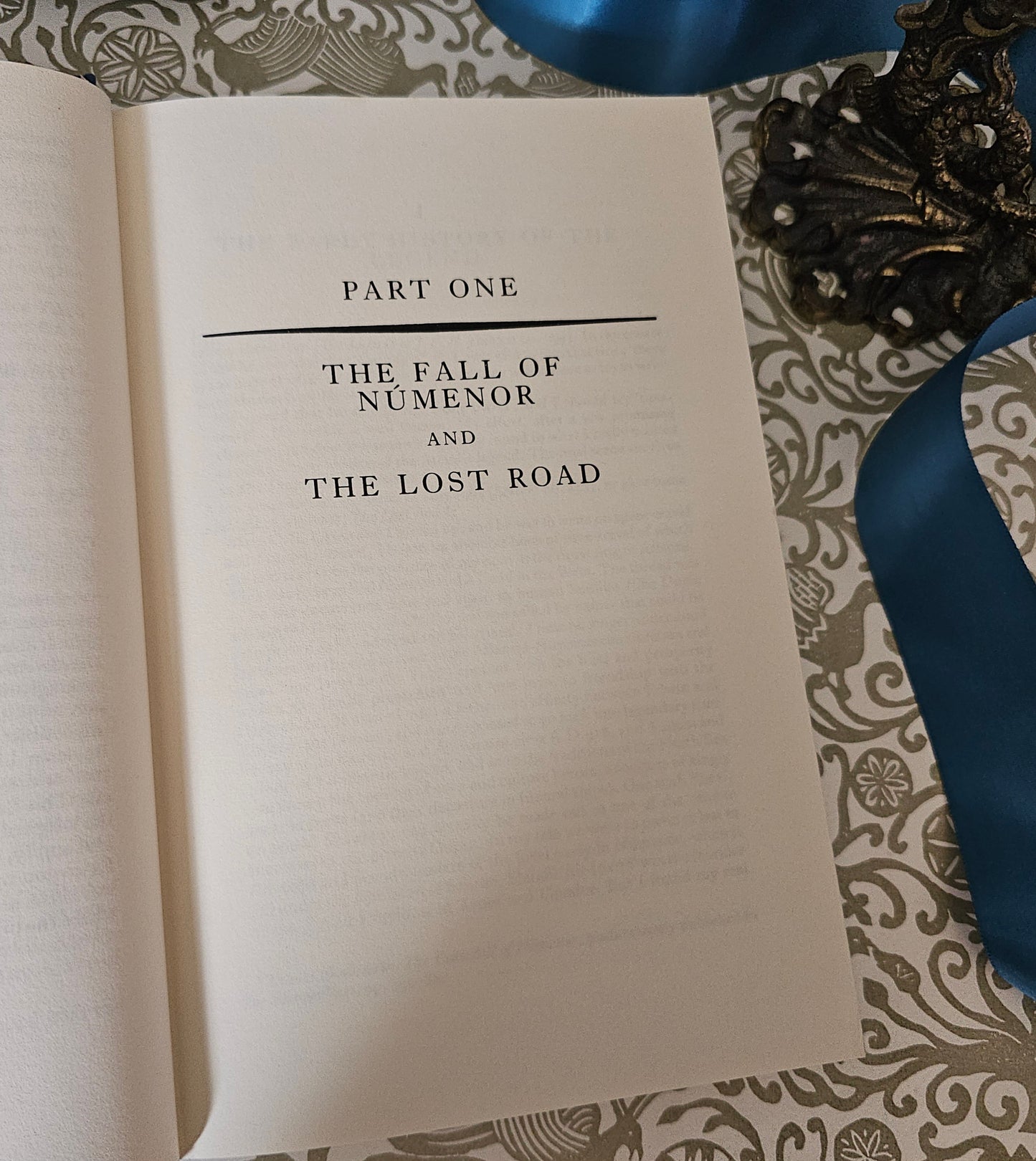 1991 The Lost Road and Other Writings by JRR Tolkien / Harper Collins / First Edition Thus / In Very Good Condition / History Middle Earth