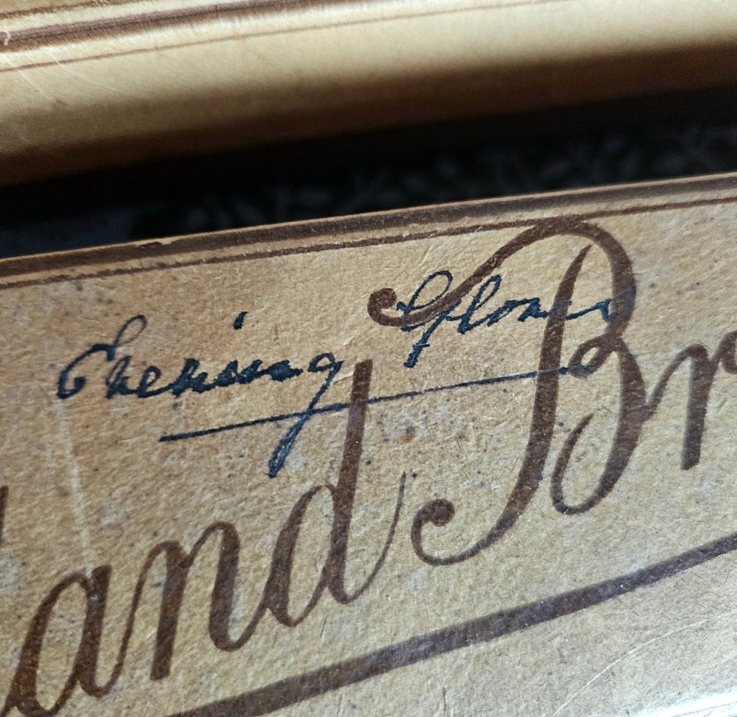 25 Pairs of Antique Kid Leather Gloves / Majority Un-Worn and Still in the Original Department Store Boxes and Tissue / Opera and Day Gloves