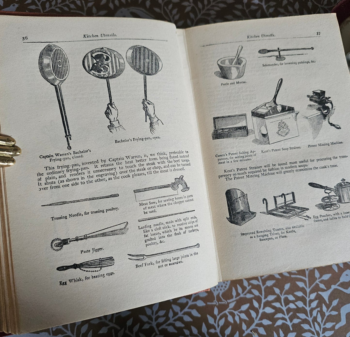 c1900 Warne's Model Cookery - With Complete Instructions in Household Management / Frederick Warne & Co., London / Four Colour Plates