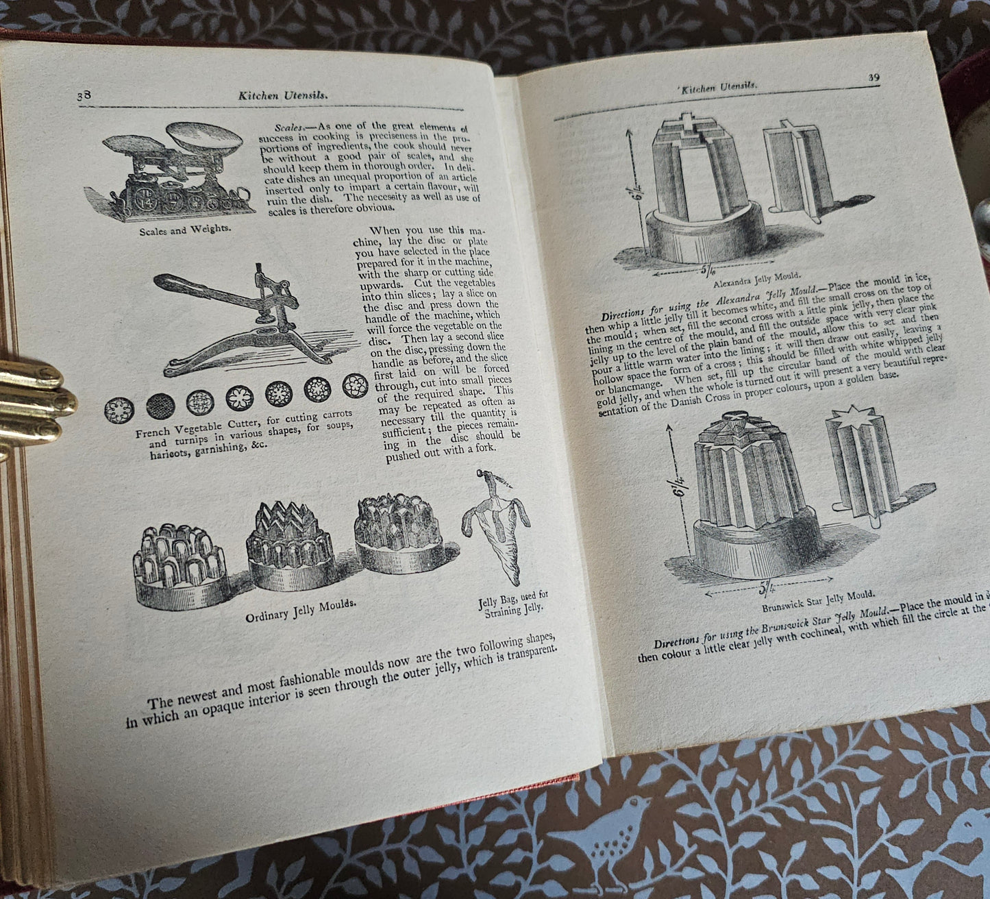 c1900 Warne's Model Cookery - With Complete Instructions in Household Management / Frederick Warne & Co., London / Four Colour Plates