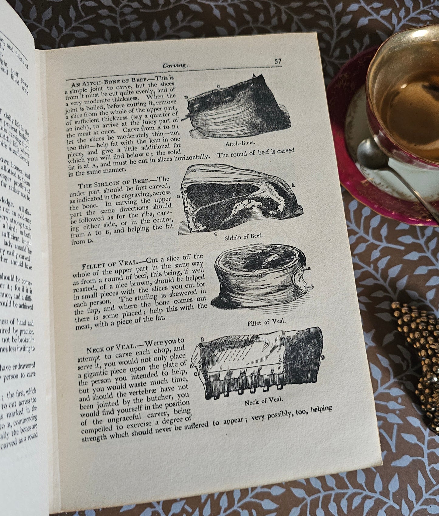 c1900 Warne's Model Cookery - With Complete Instructions in Household Management / Frederick Warne & Co., London / Four Colour Plates