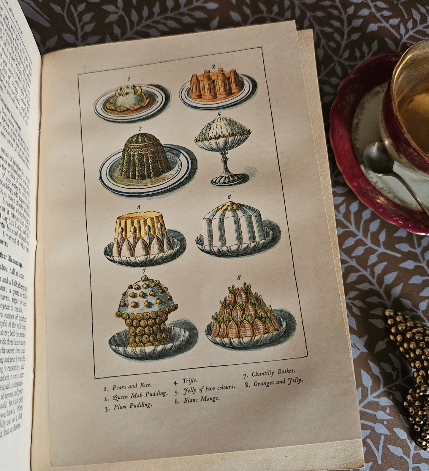 c1900 Warne's Model Cookery - With Complete Instructions in Household Management / Frederick Warne & Co., London / Four Colour Plates