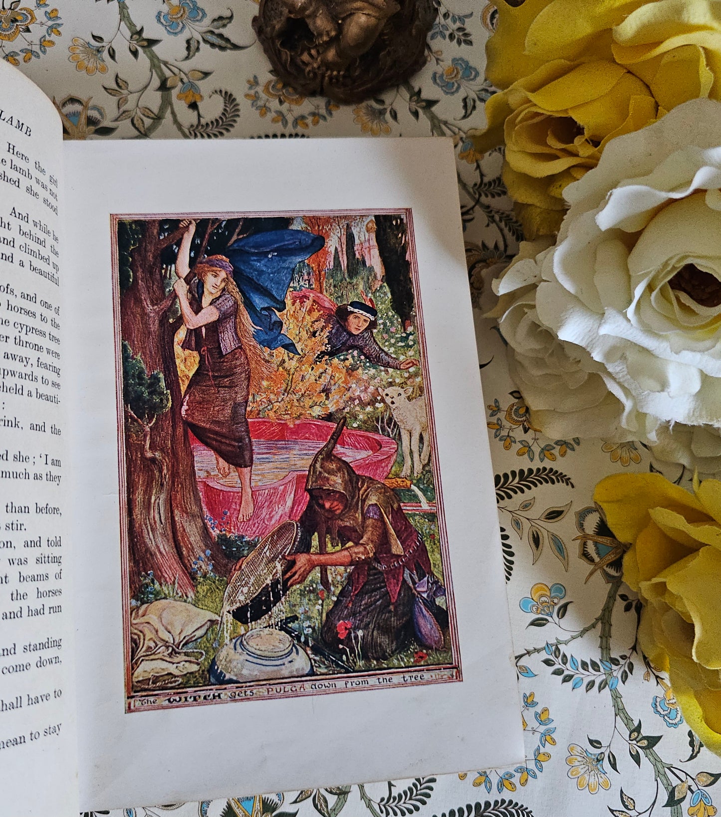 1911 The All Sorts of Stories Book by Mrs Lang / Beautiful Antique Book / Richly Illustrated