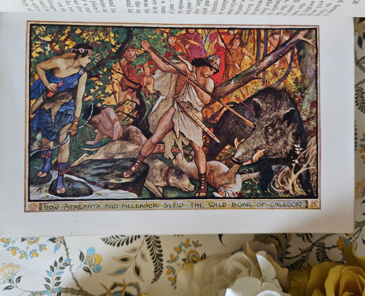 1911 The All Sorts of Stories Book by Mrs Lang / Beautiful Antique Book / Richly Illustrated