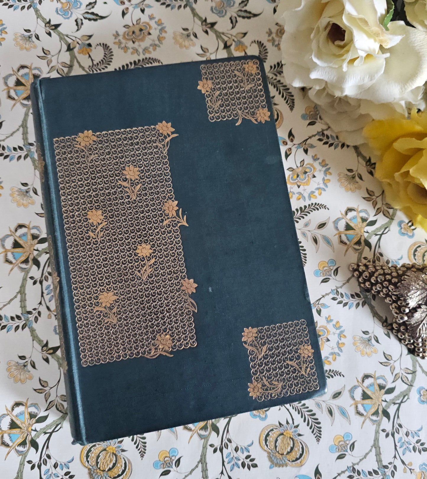 1871 Poems by Dante Gabriel Rossetti / Beautiful Binding